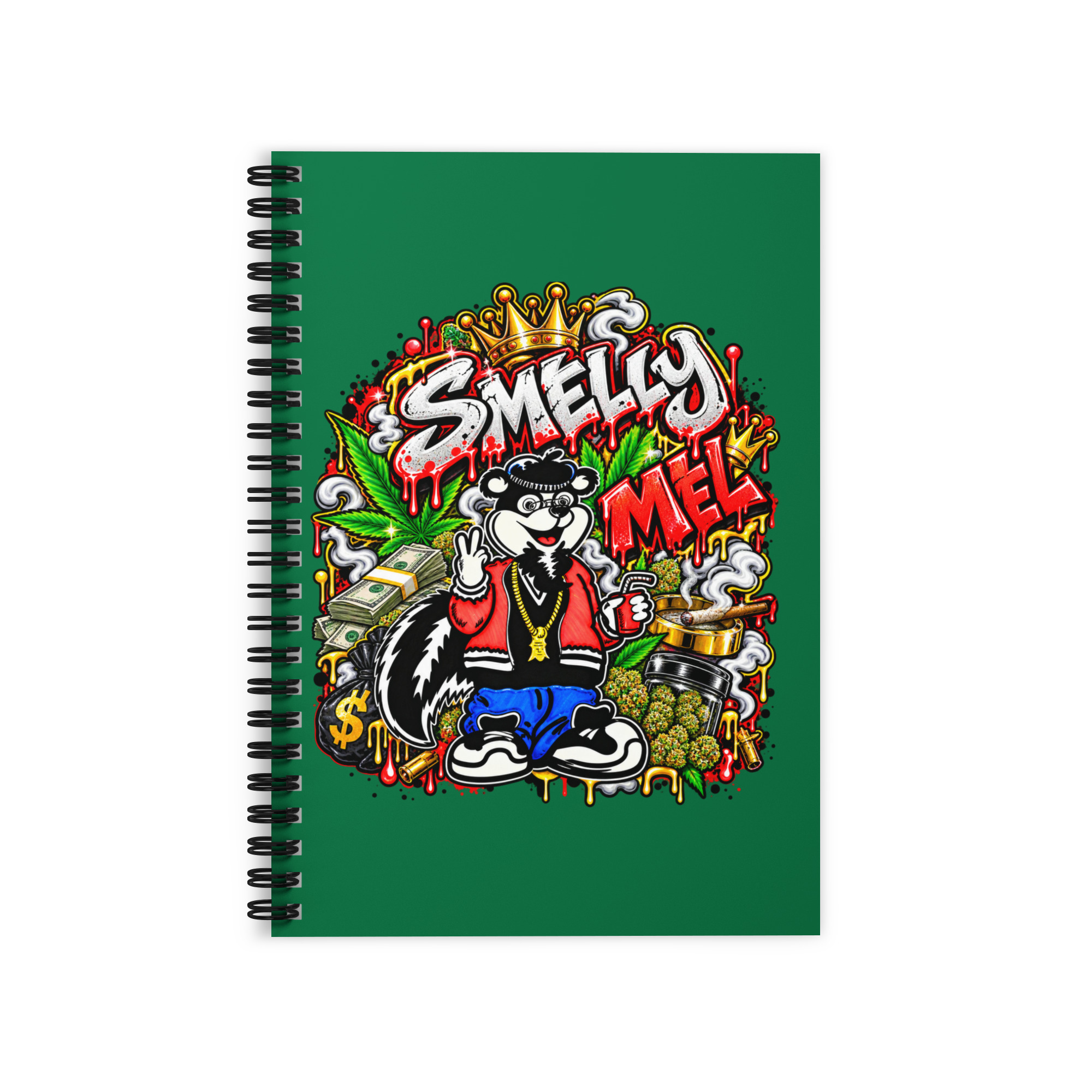 Ruled Line Spiral Notebook