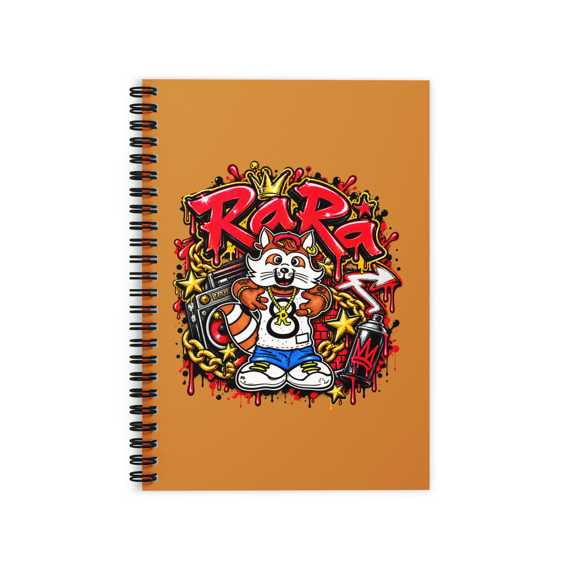 Ruled Line Spiral Notebook