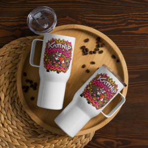 Foxx Travel mug with a handle