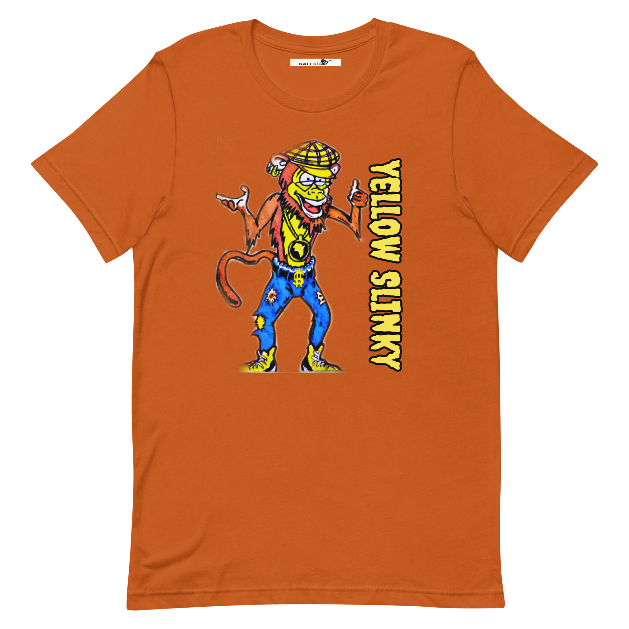 Yellow Slinky Unisex T-shirt - Image 6