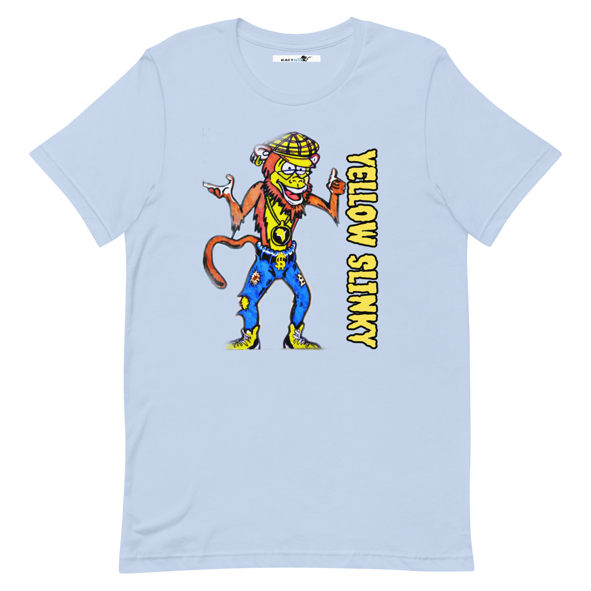Yellow Slinky Unisex T-shirt - Image 7