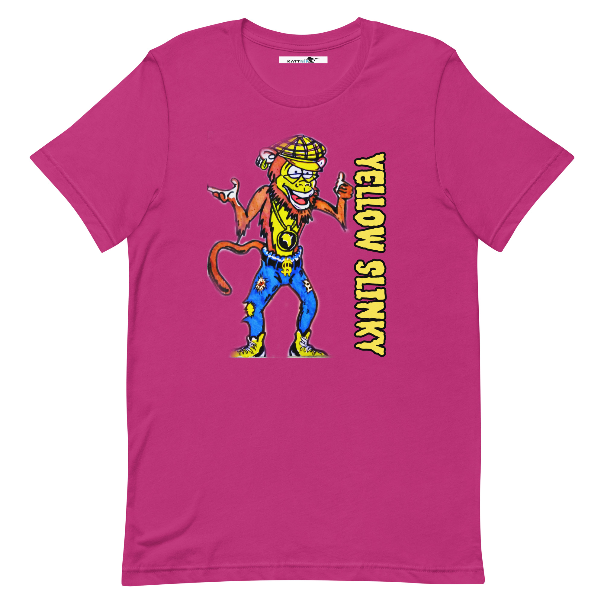 Yellow Slinky Unisex T-shirt - Image 8