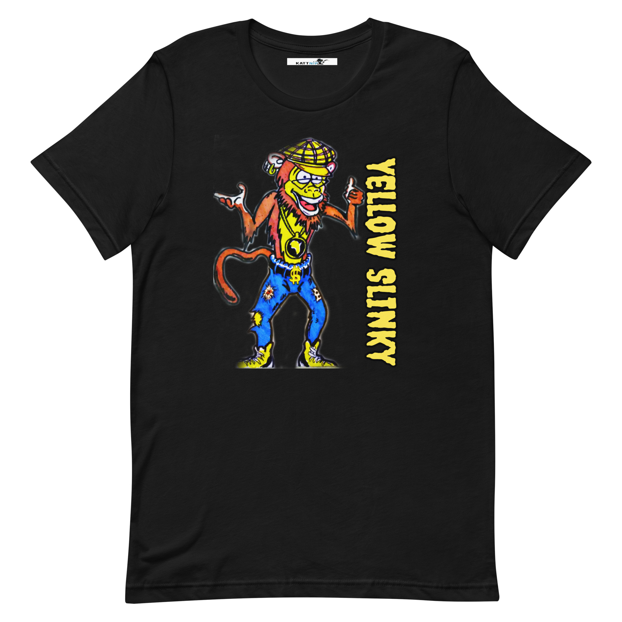 Yellow Slinky Unisex T-shirt - Image 9