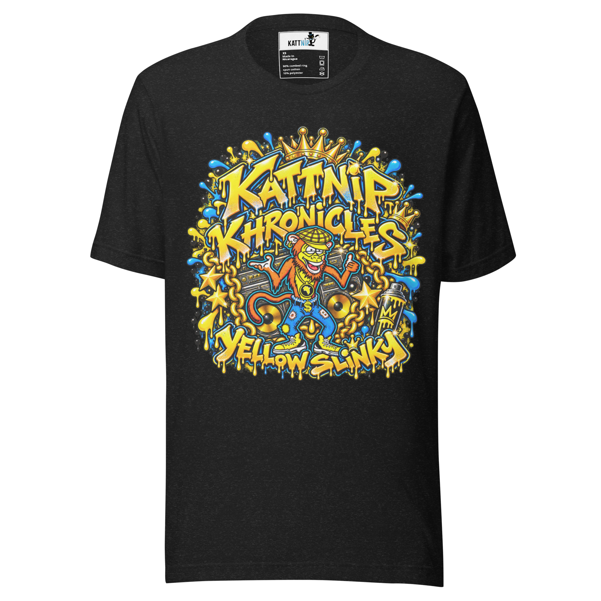 Yellow Slinky Unisex T-shirt - Image 99