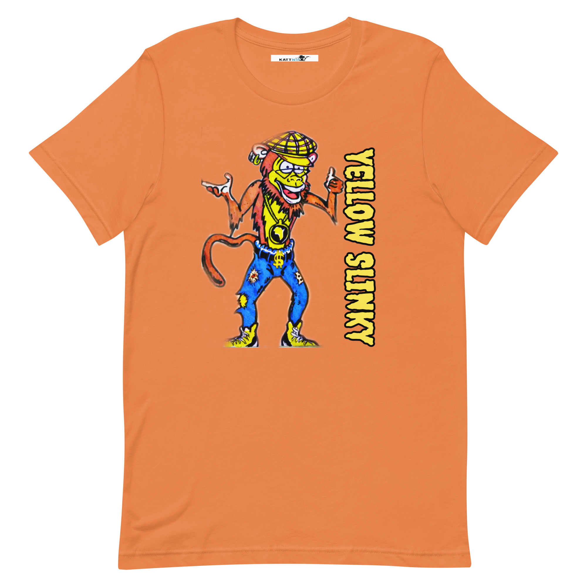 Yellow Slinky Unisex T-shirt - Image 11