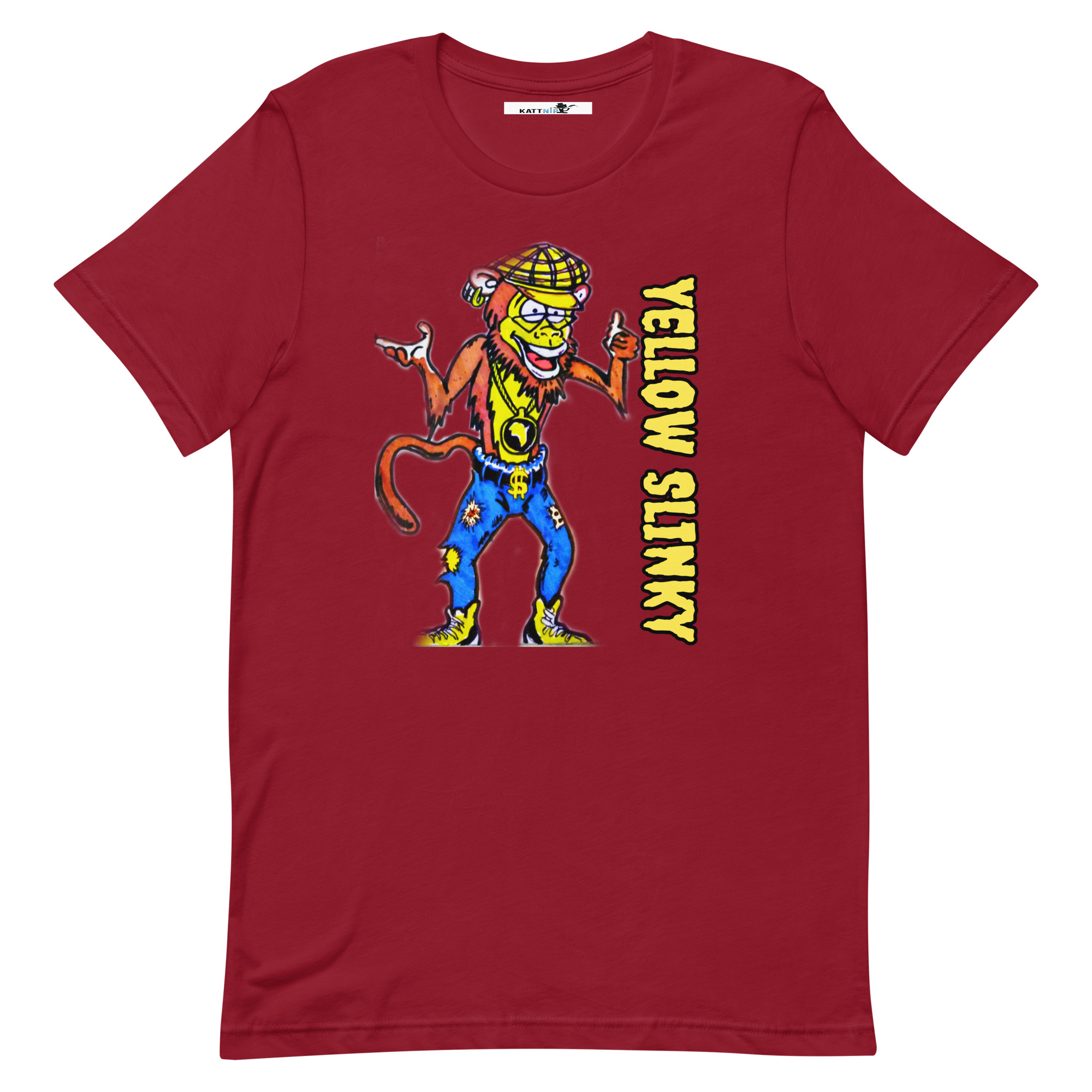 Yellow Slinky Unisex T-shirt - Image 12