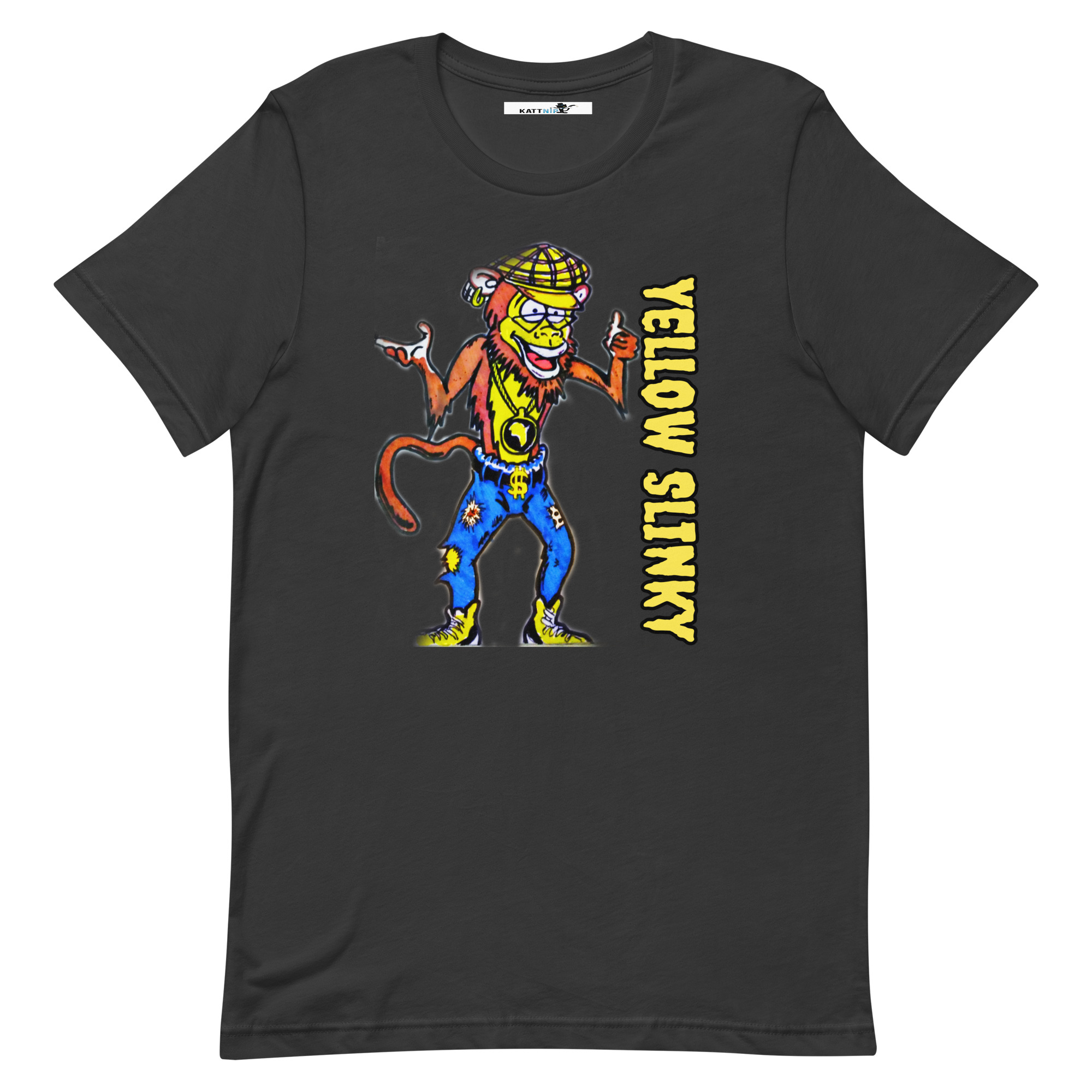 Yellow Slinky Unisex T-shirt - Image 78