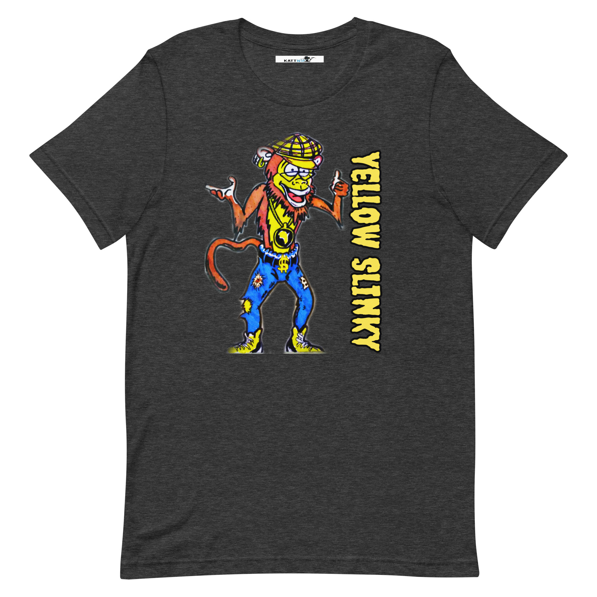 Yellow Slinky Unisex T-shirt - Image 14