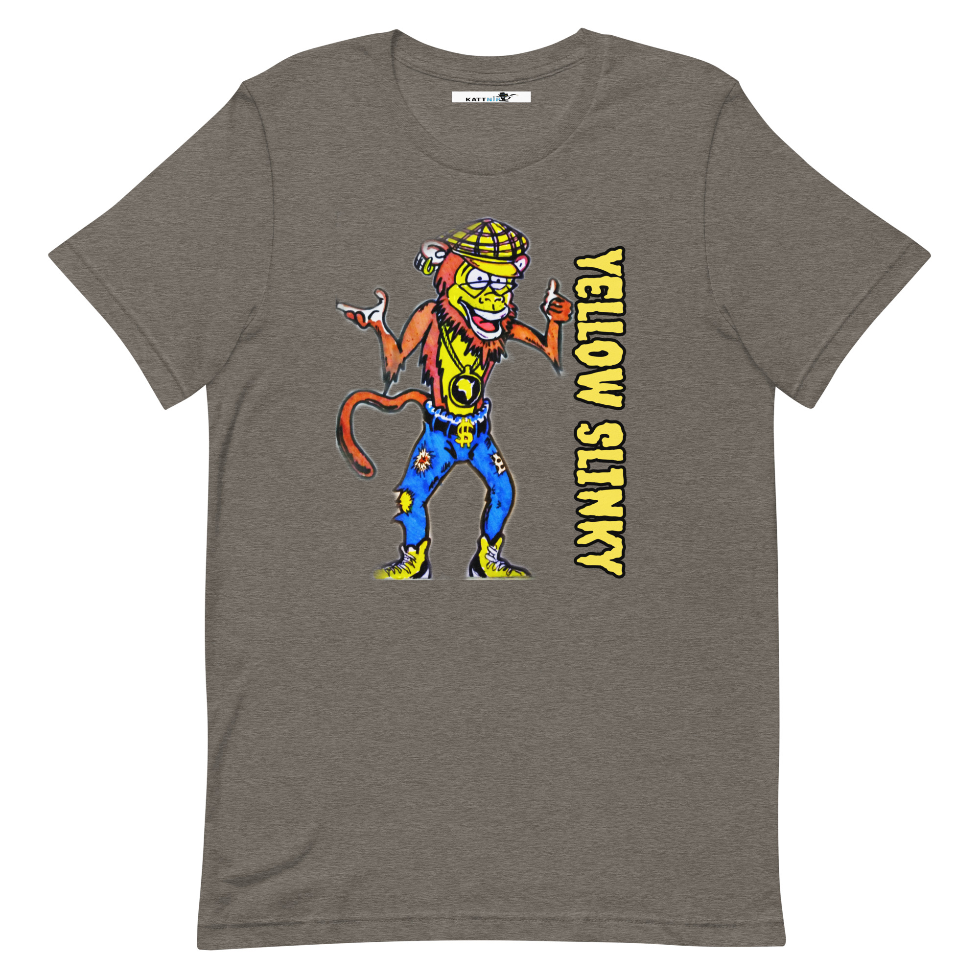 Yellow Slinky Unisex T-shirt - Image 89