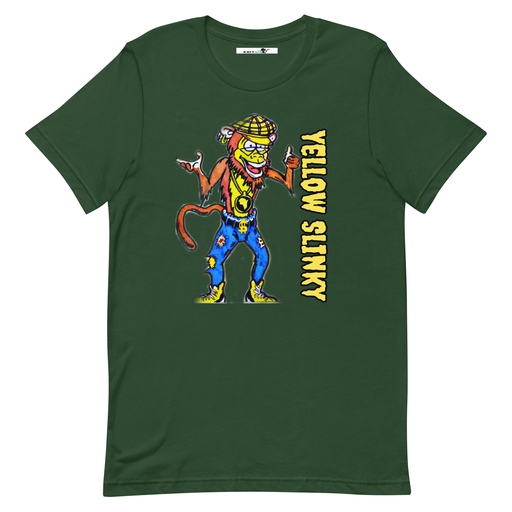 Yellow Slinky Unisex T-shirt - Image 16