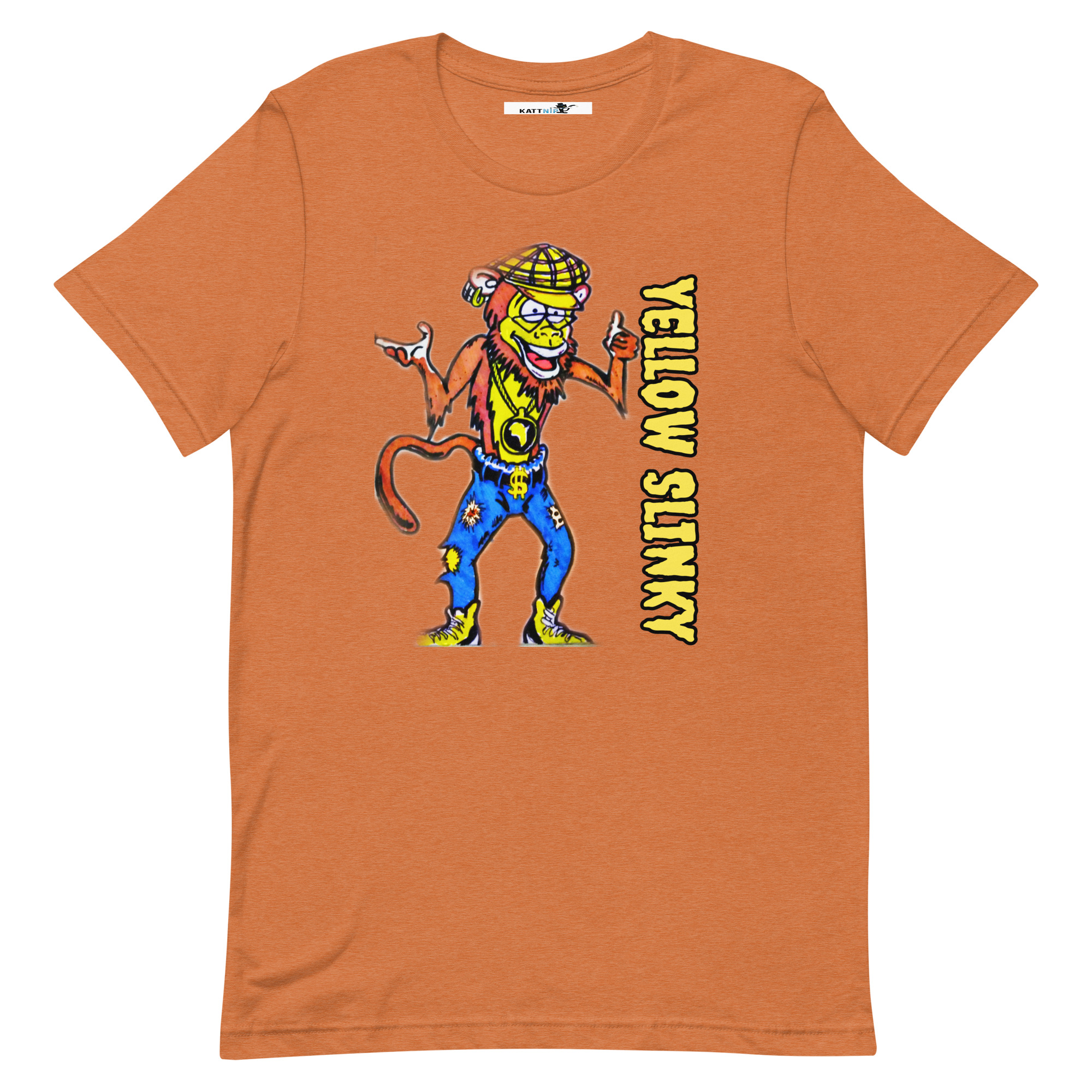 Yellow Slinky Unisex T-shirt - Image 90