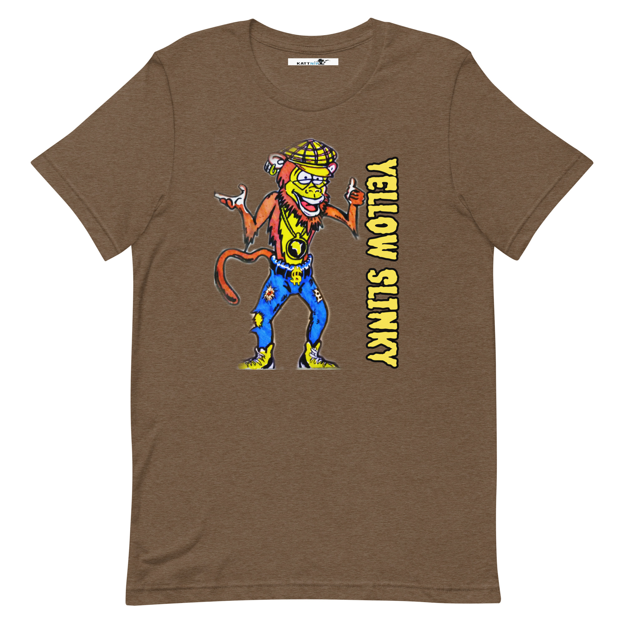 Yellow Slinky Unisex T-shirt - Image 93