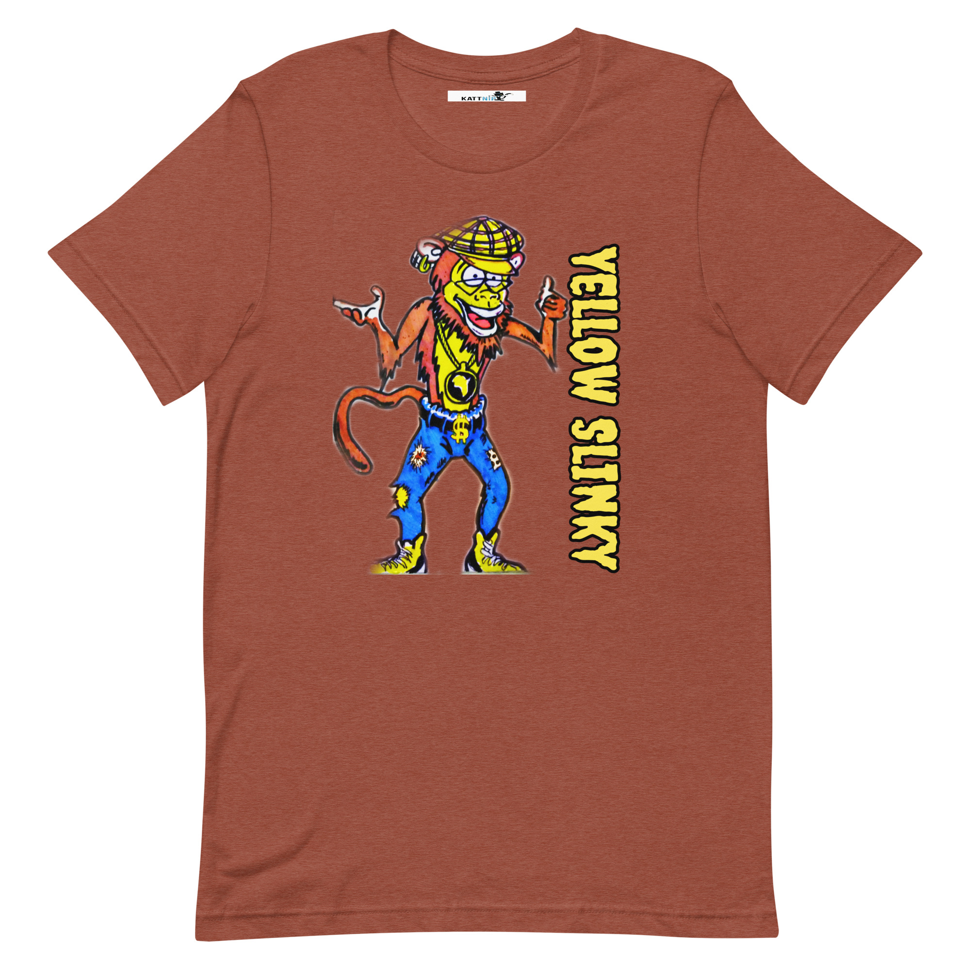 Yellow Slinky Unisex T-shirt - Image 85