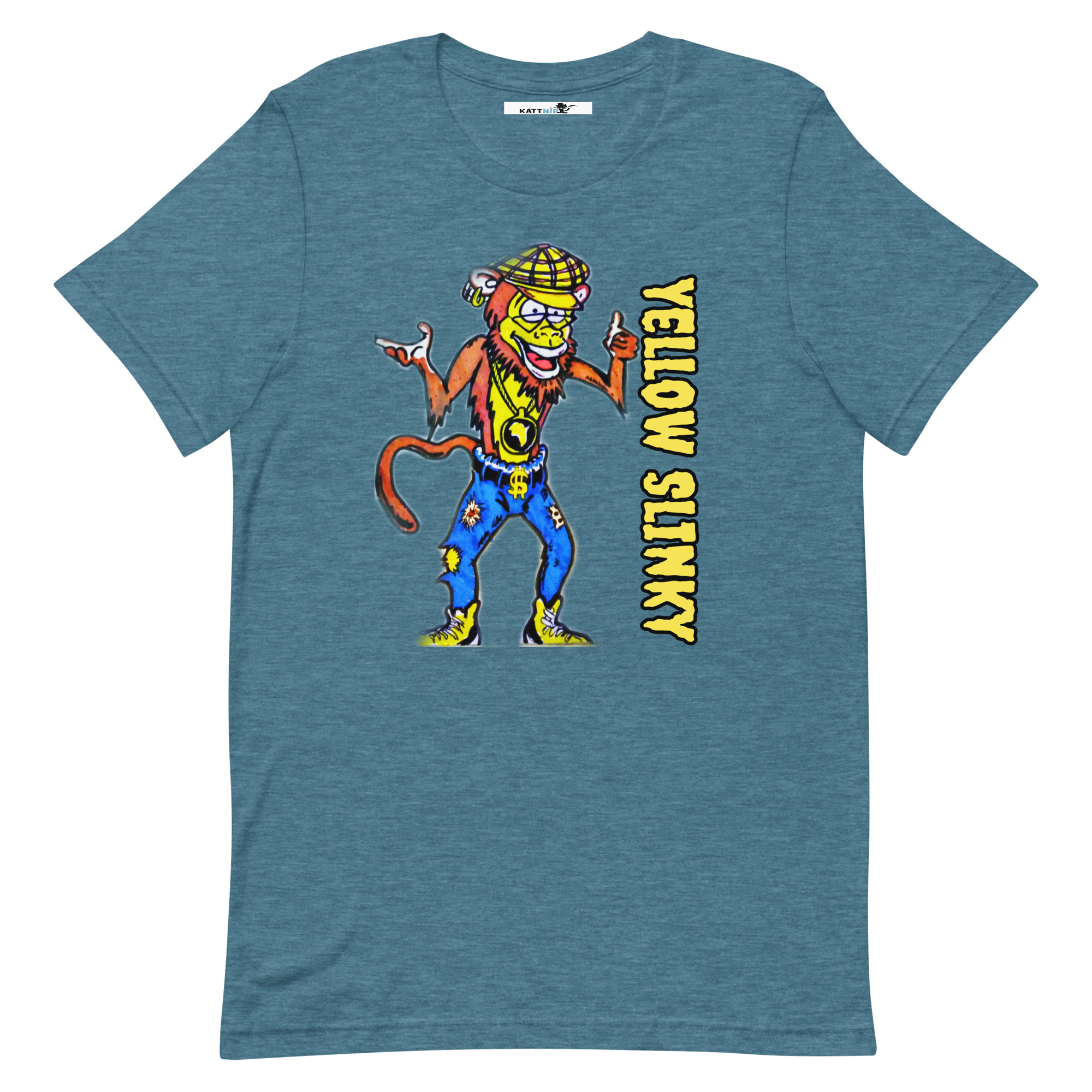 Yellow Slinky Unisex T-shirt - Image 20
