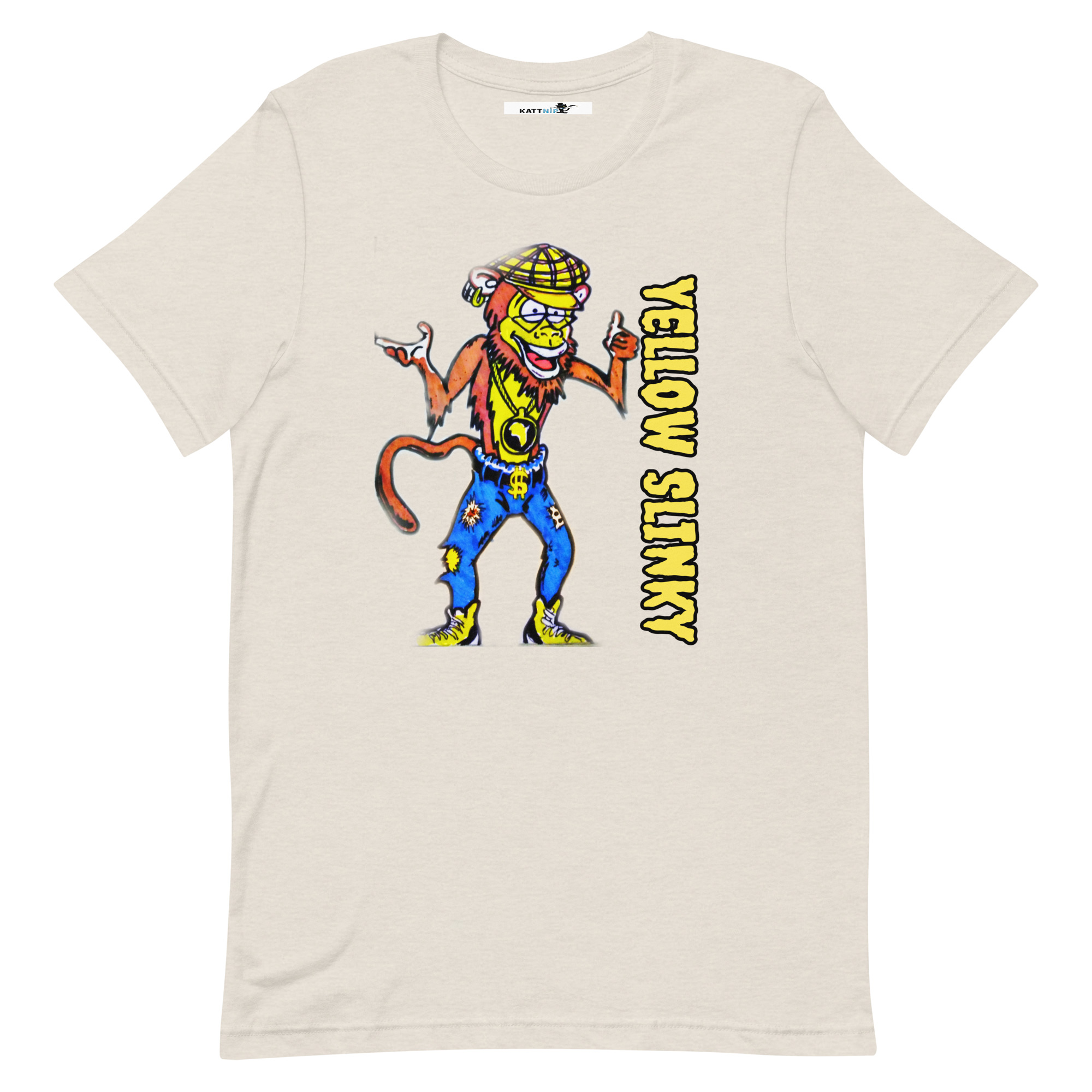 Yellow Slinky Unisex T-shirt - Image 21