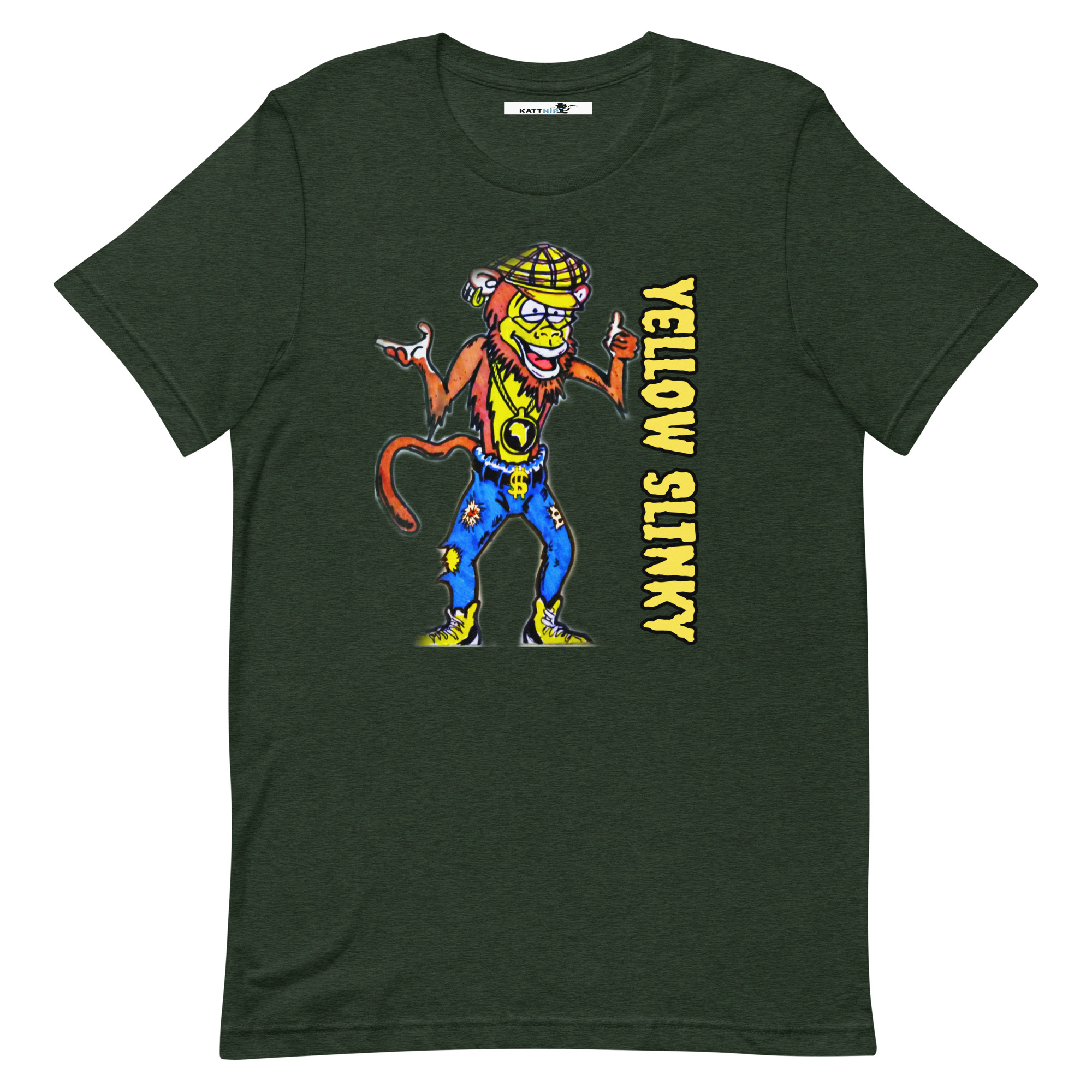 Yellow Slinky Unisex T-shirt - Image 94