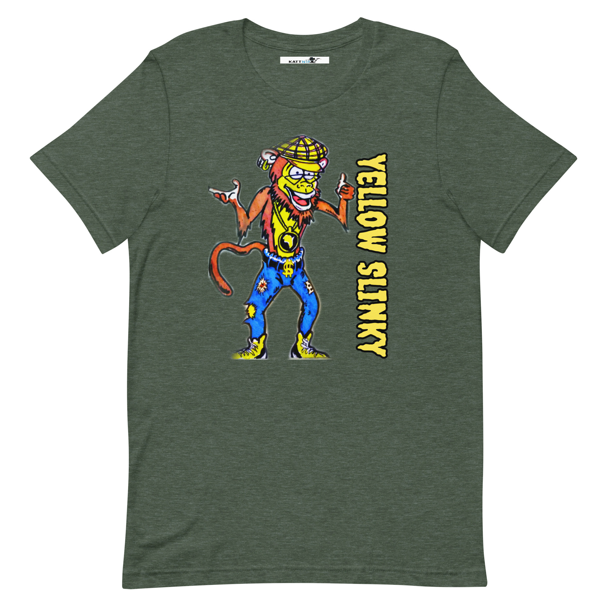 Yellow Slinky Unisex T-shirt - Image 23