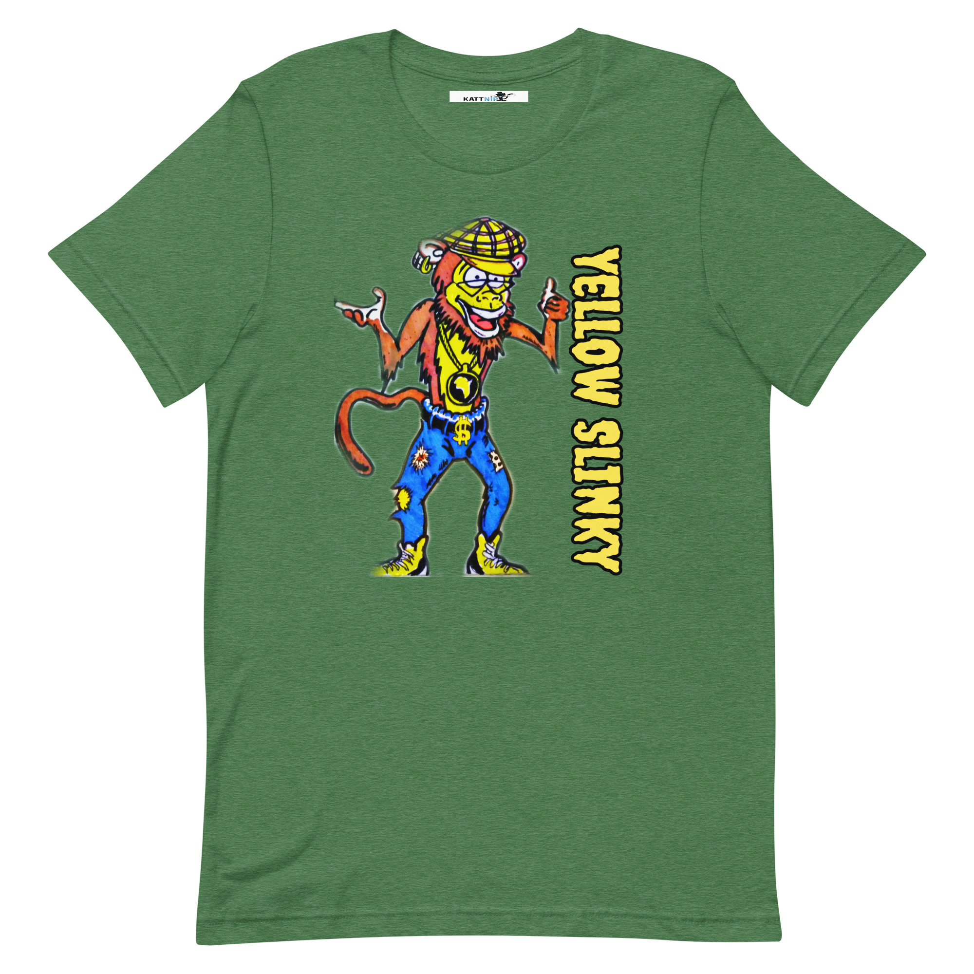 Yellow Slinky Unisex T-shirt - Image 95