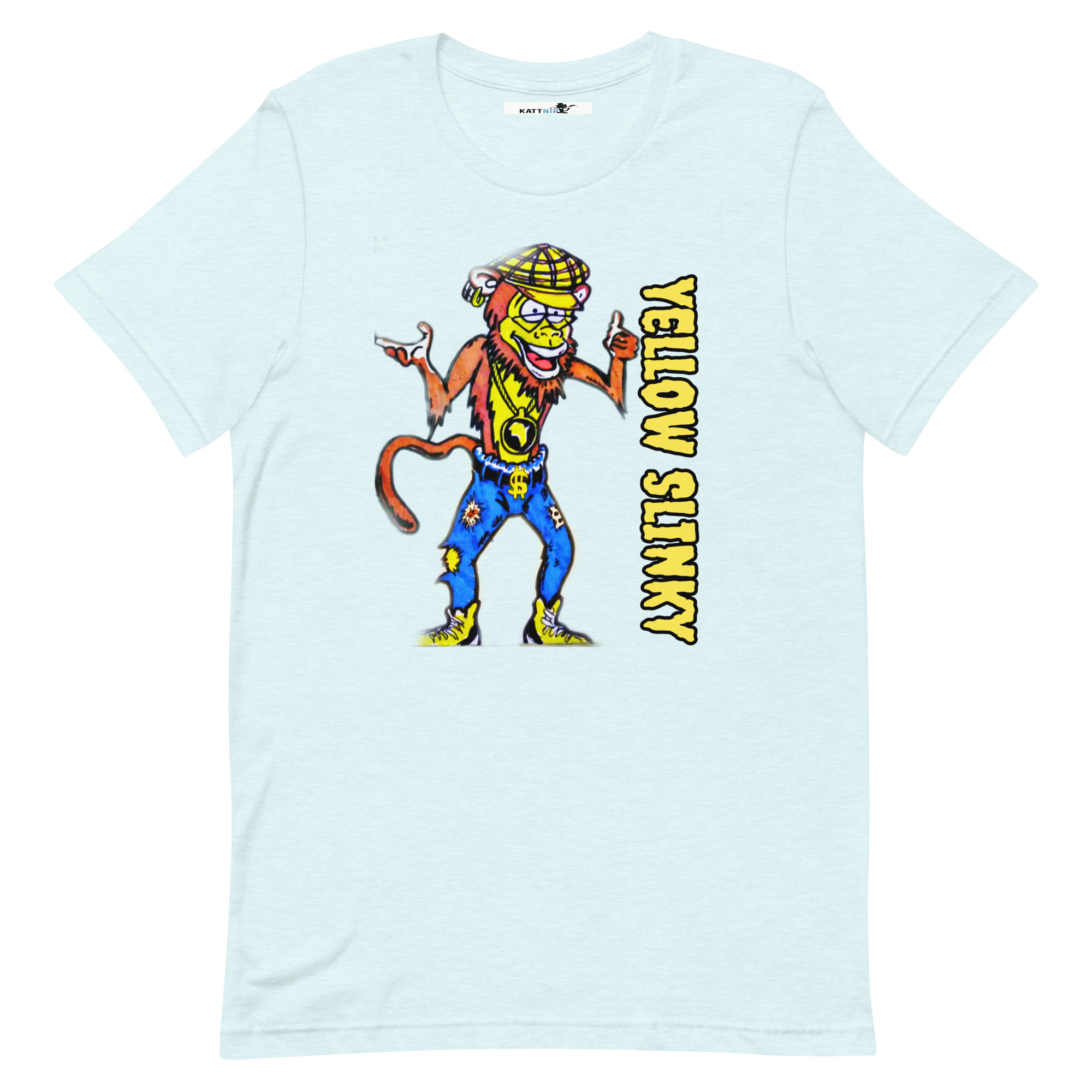 Yellow Slinky Unisex T-shirt - Image 75
