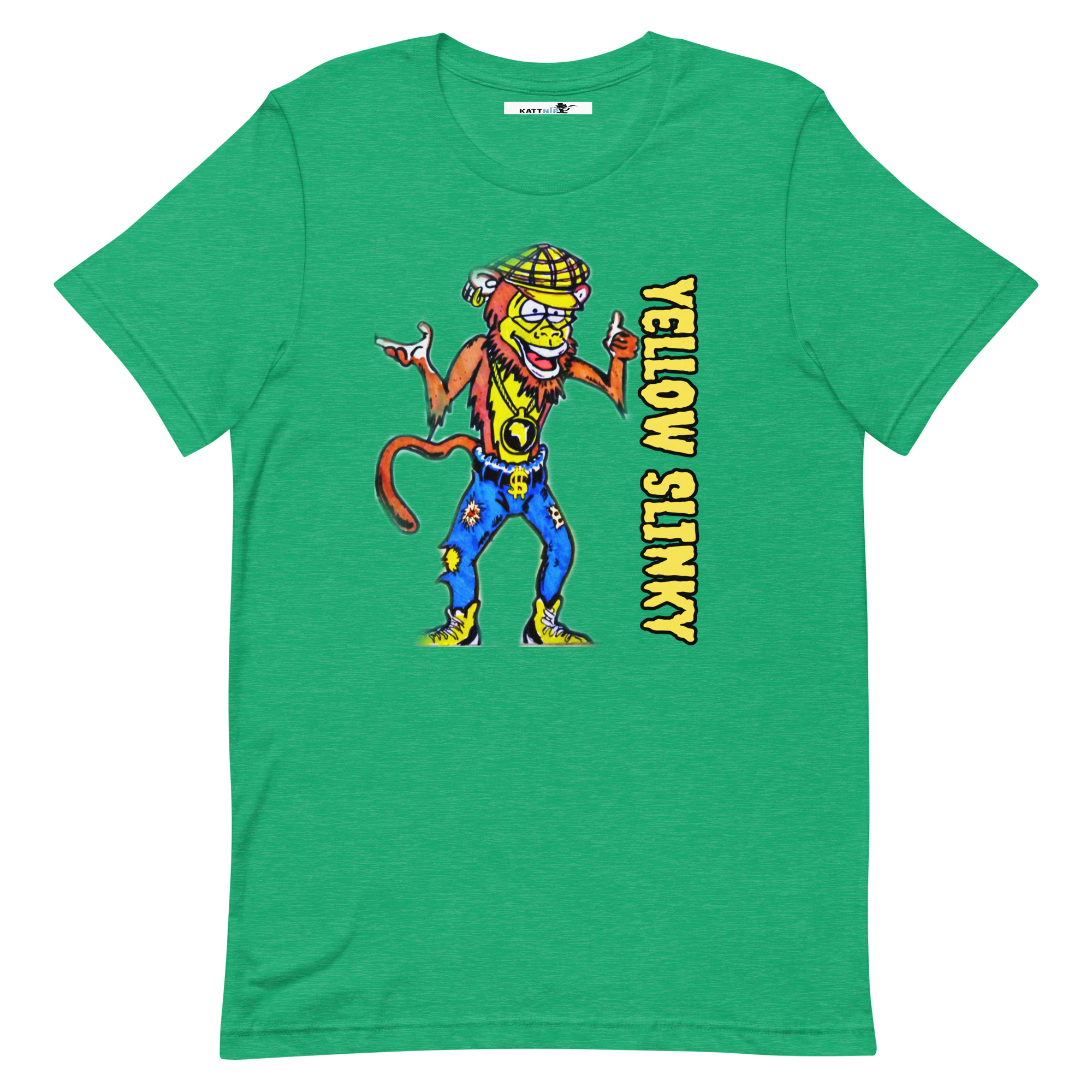 Yellow Slinky Unisex T-shirt - Image 24