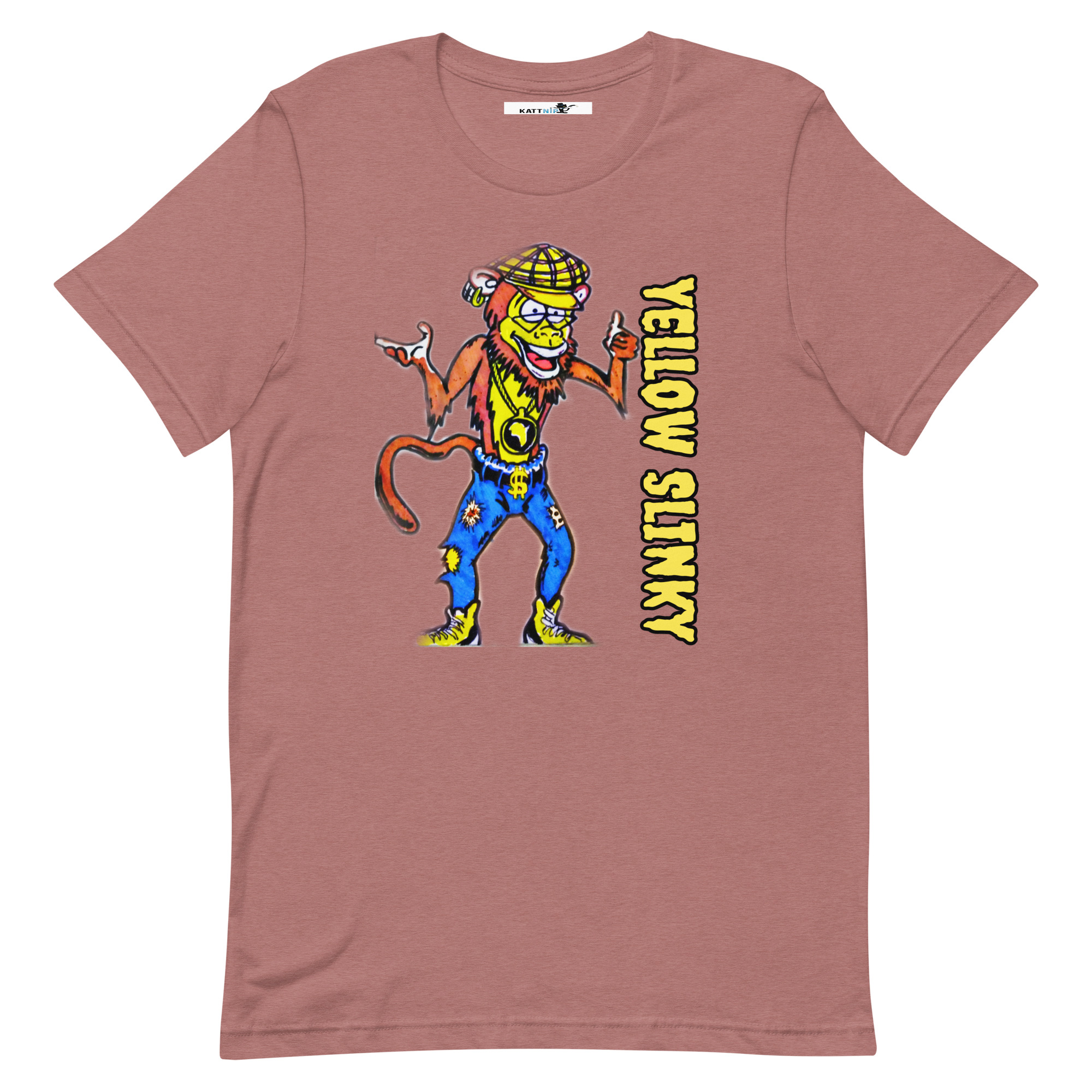 Yellow Slinky Unisex T-shirt - Image 25