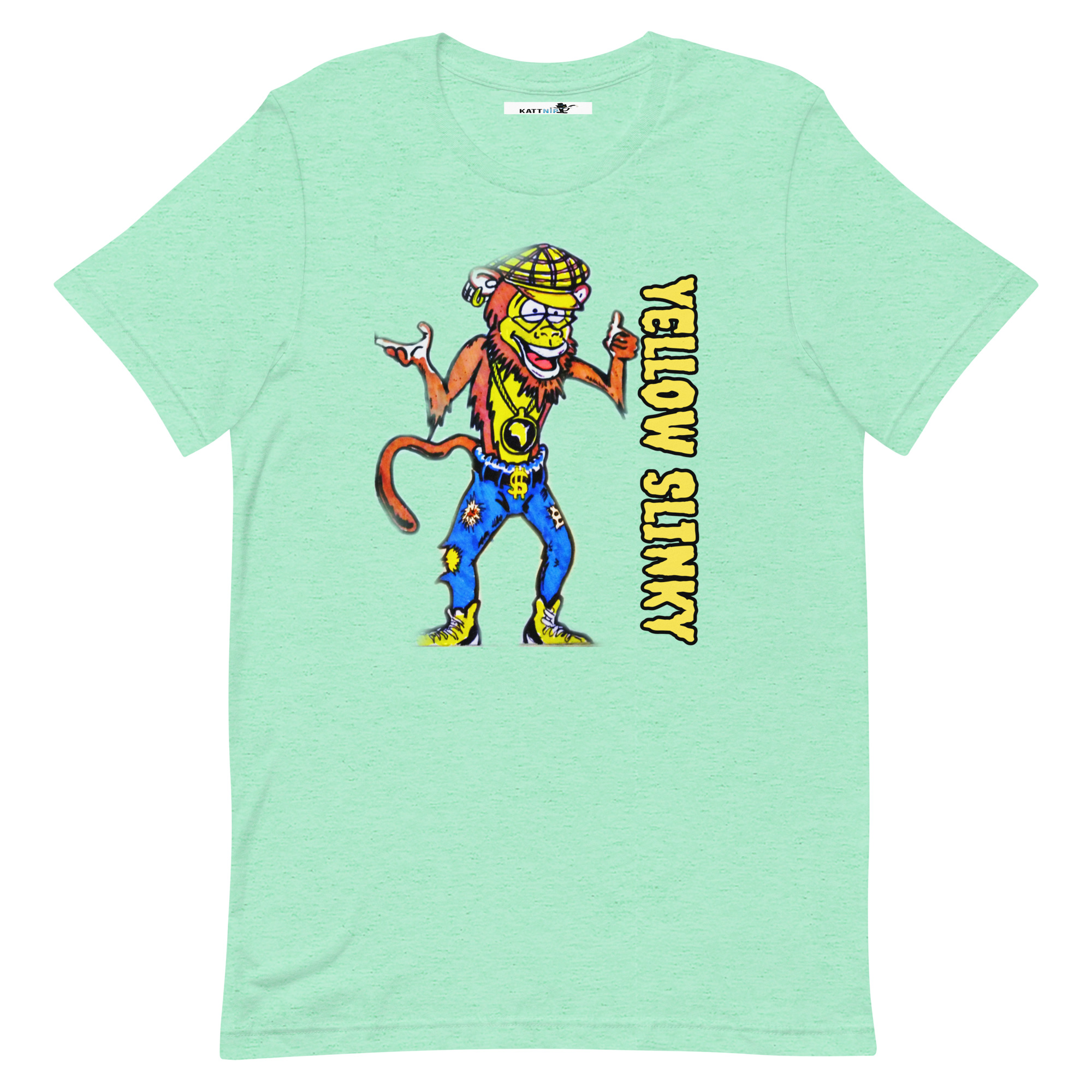 Yellow Slinky Unisex T-shirt - Image 27