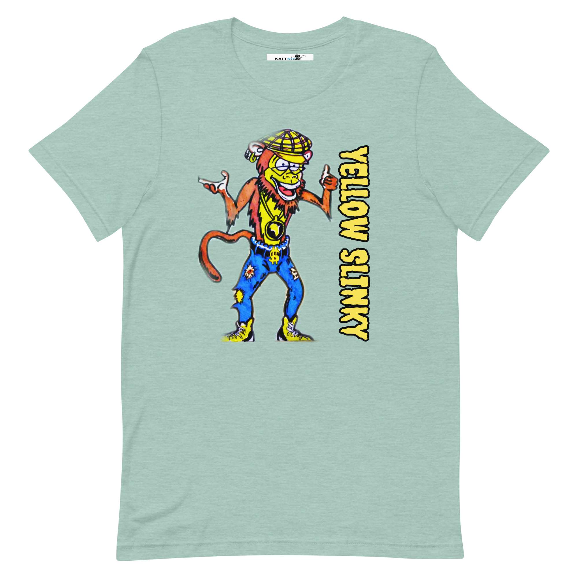 Yellow Slinky Unisex T-shirt - Image 32