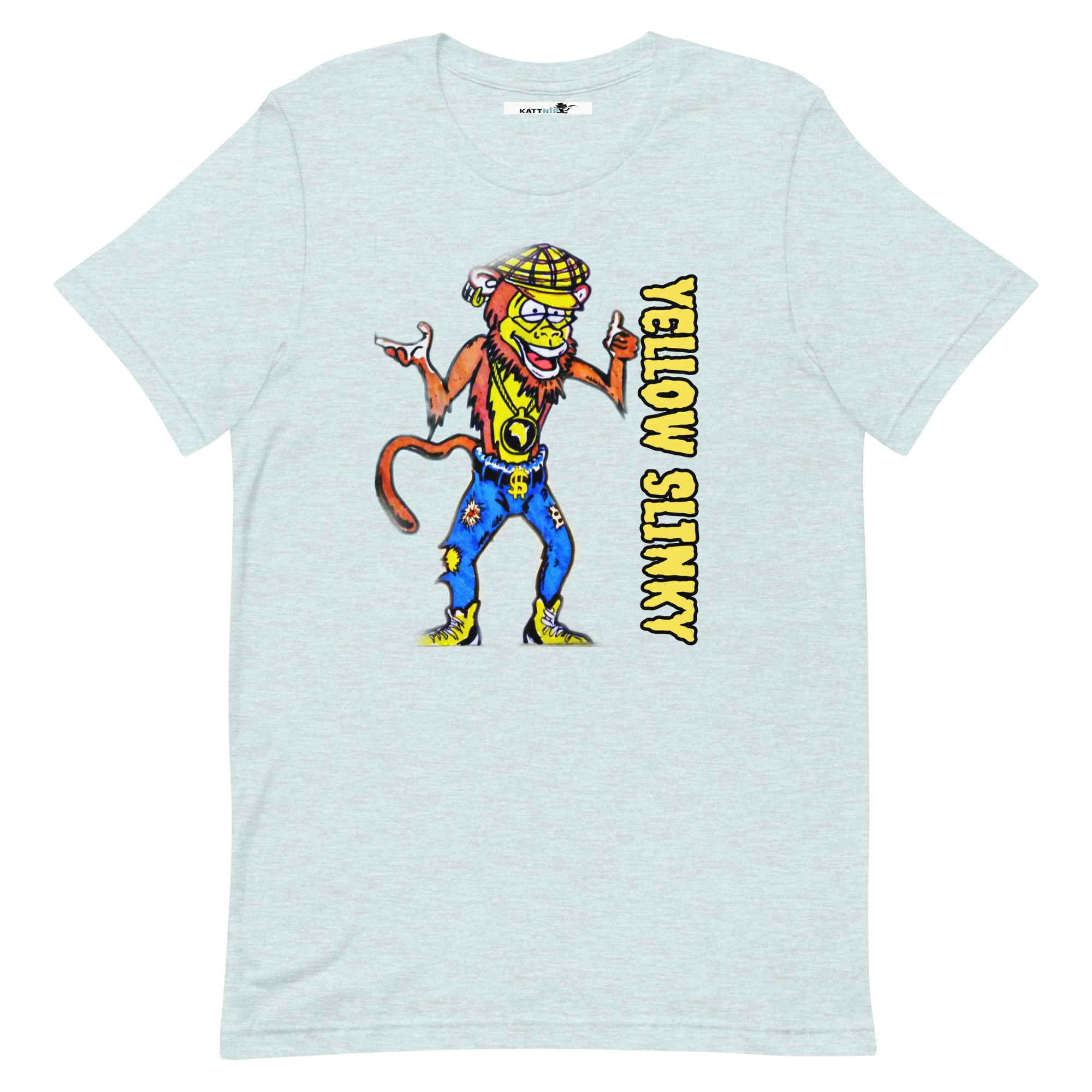 Yellow Slinky Unisex T-shirt - Image 33