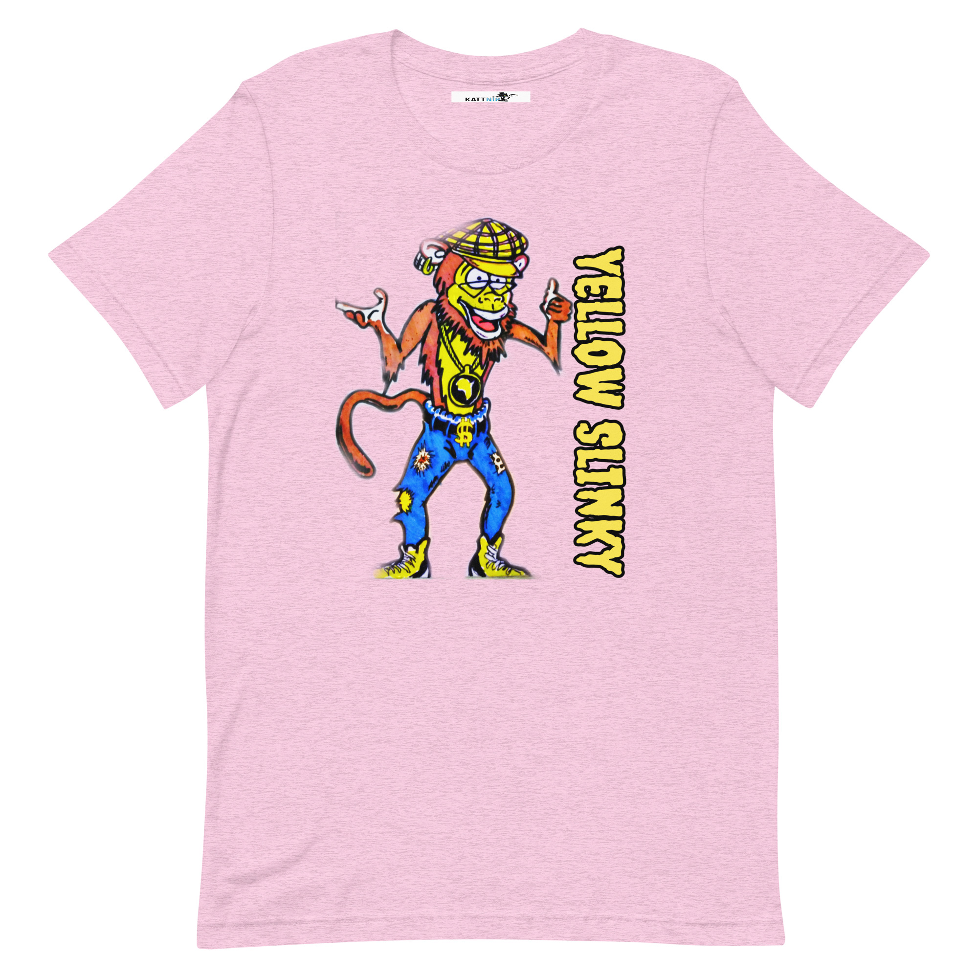 Yellow Slinky Unisex T-shirt - Image 34