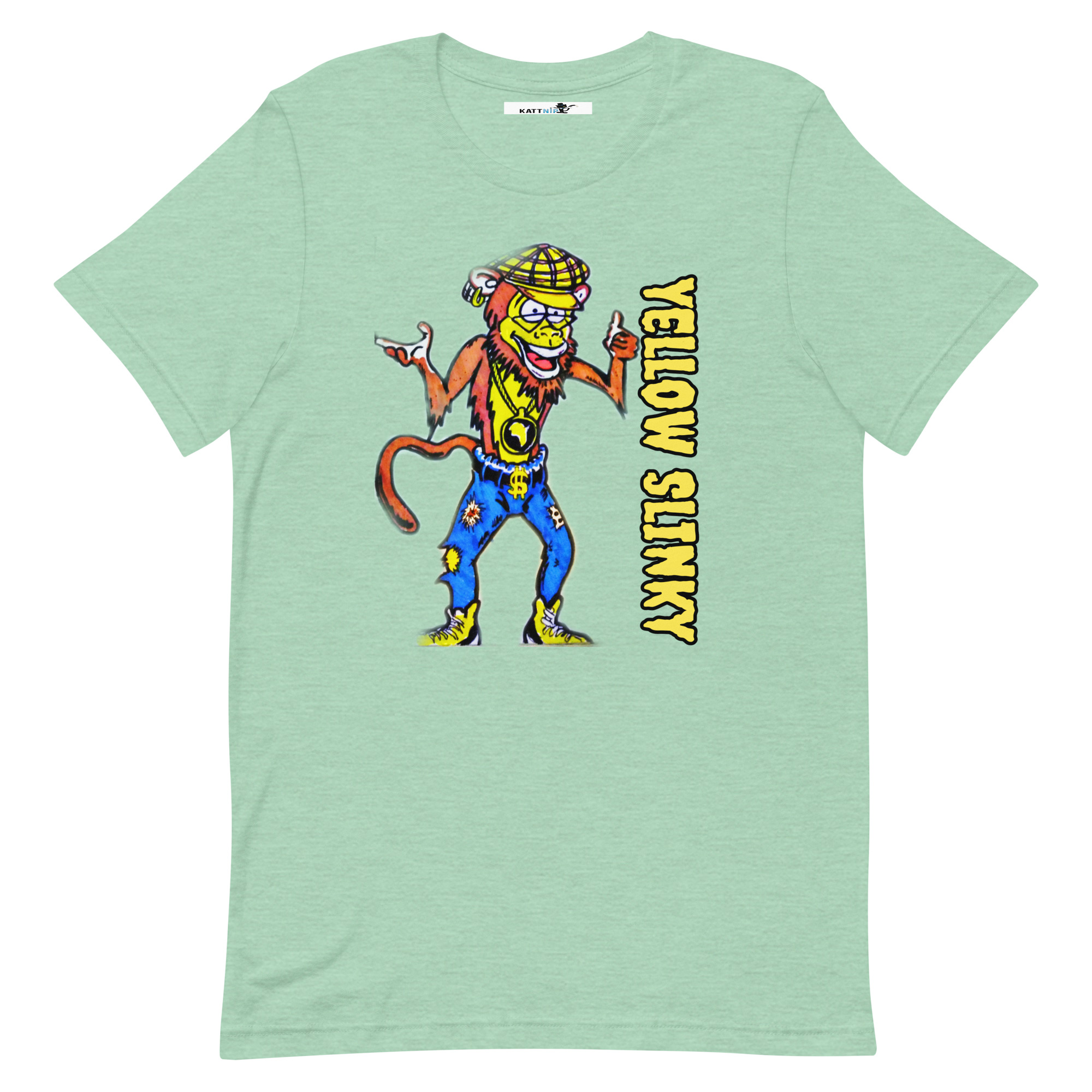 Yellow Slinky Unisex T-shirt - Image 35