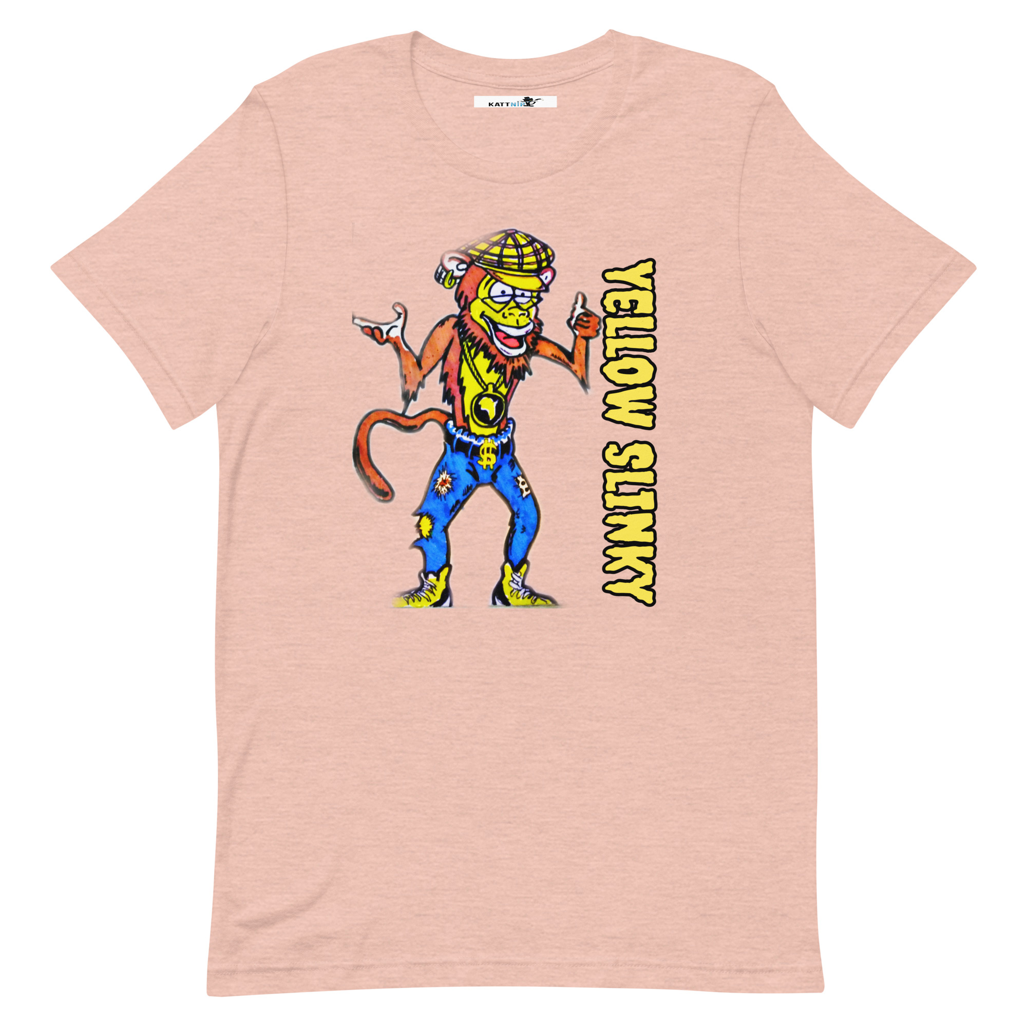 Yellow Slinky Unisex T-shirt - Image 36