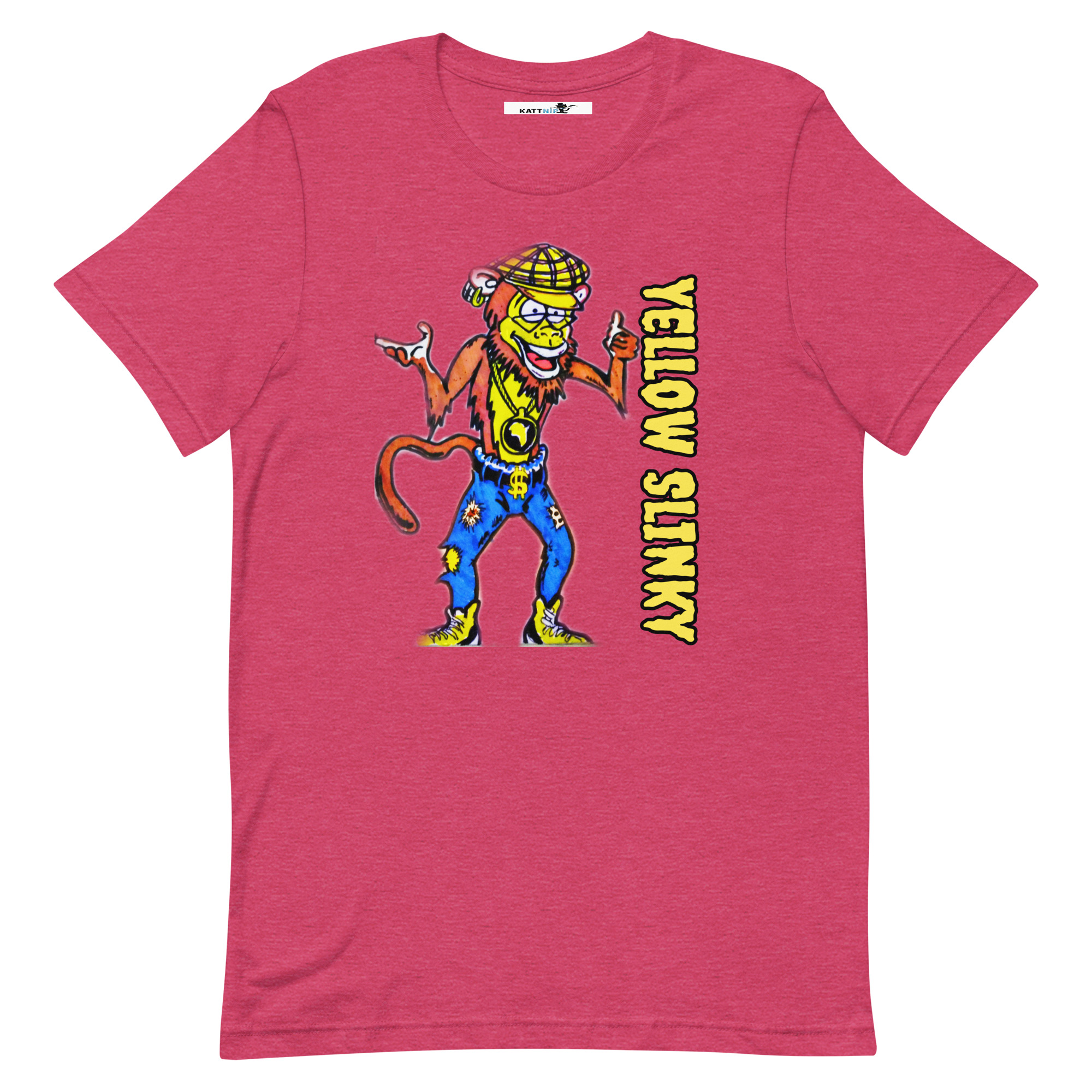 Yellow Slinky Unisex T-shirt - Image 37