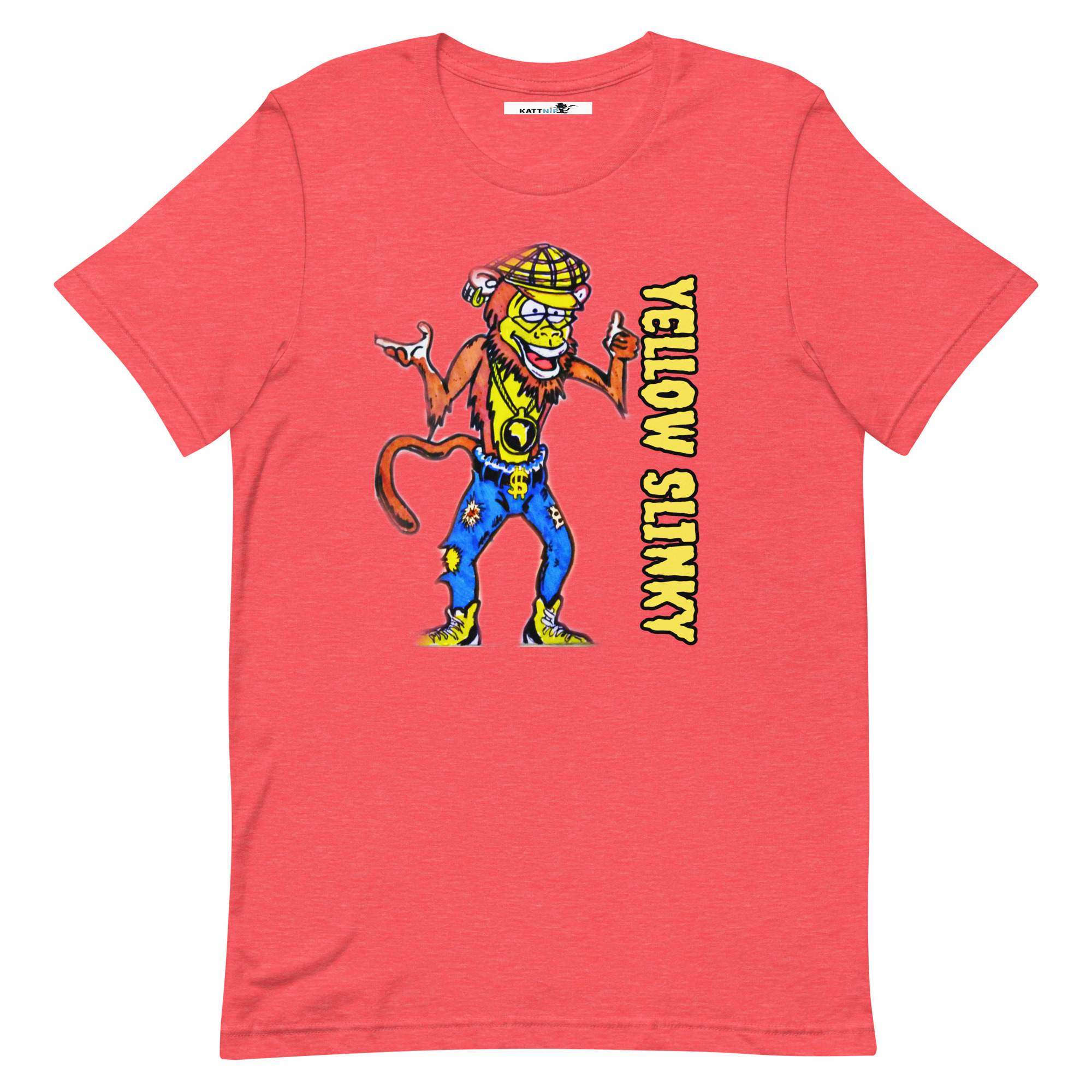 Yellow Slinky Unisex T-shirt - Image 73