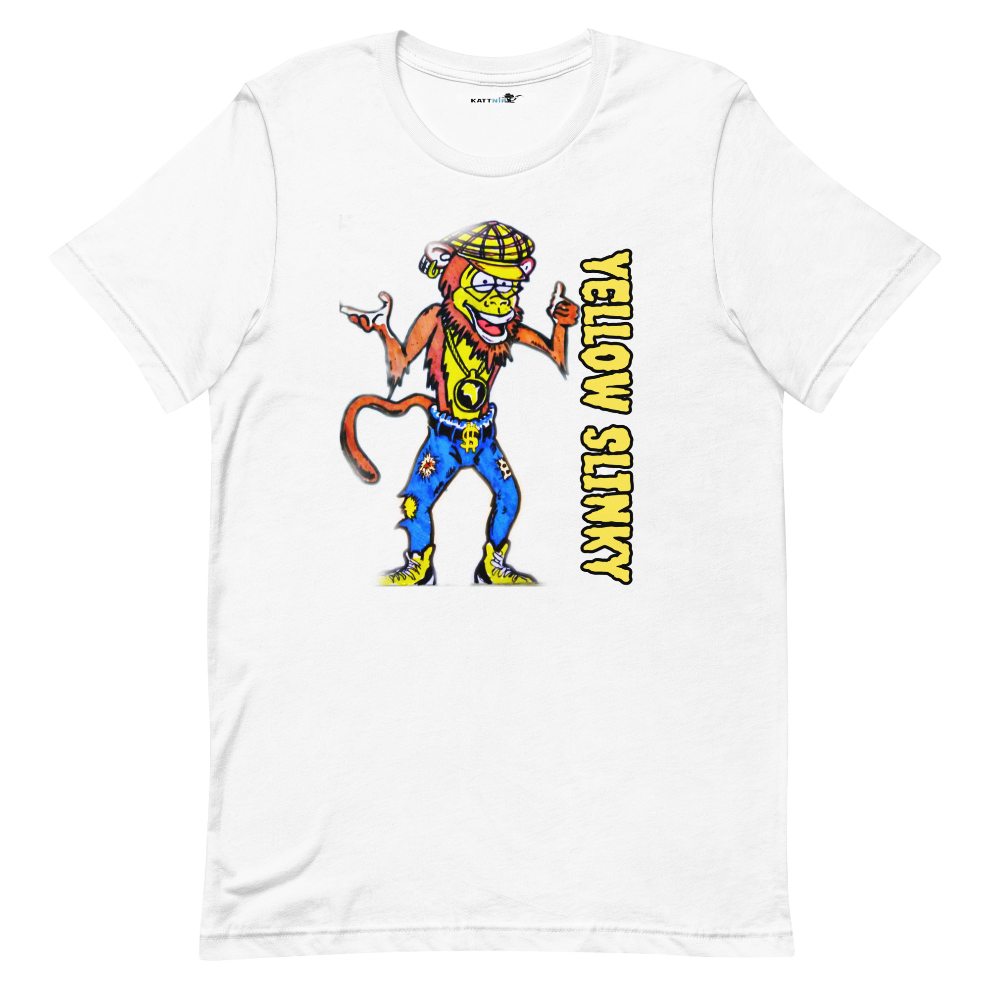 Yellow Slinky Unisex T-shirt - Image 38