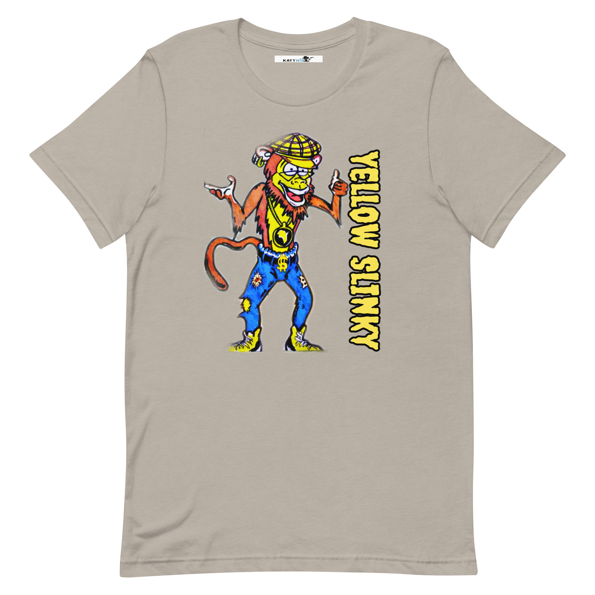 Yellow Slinky Unisex T-shirt - Image 40