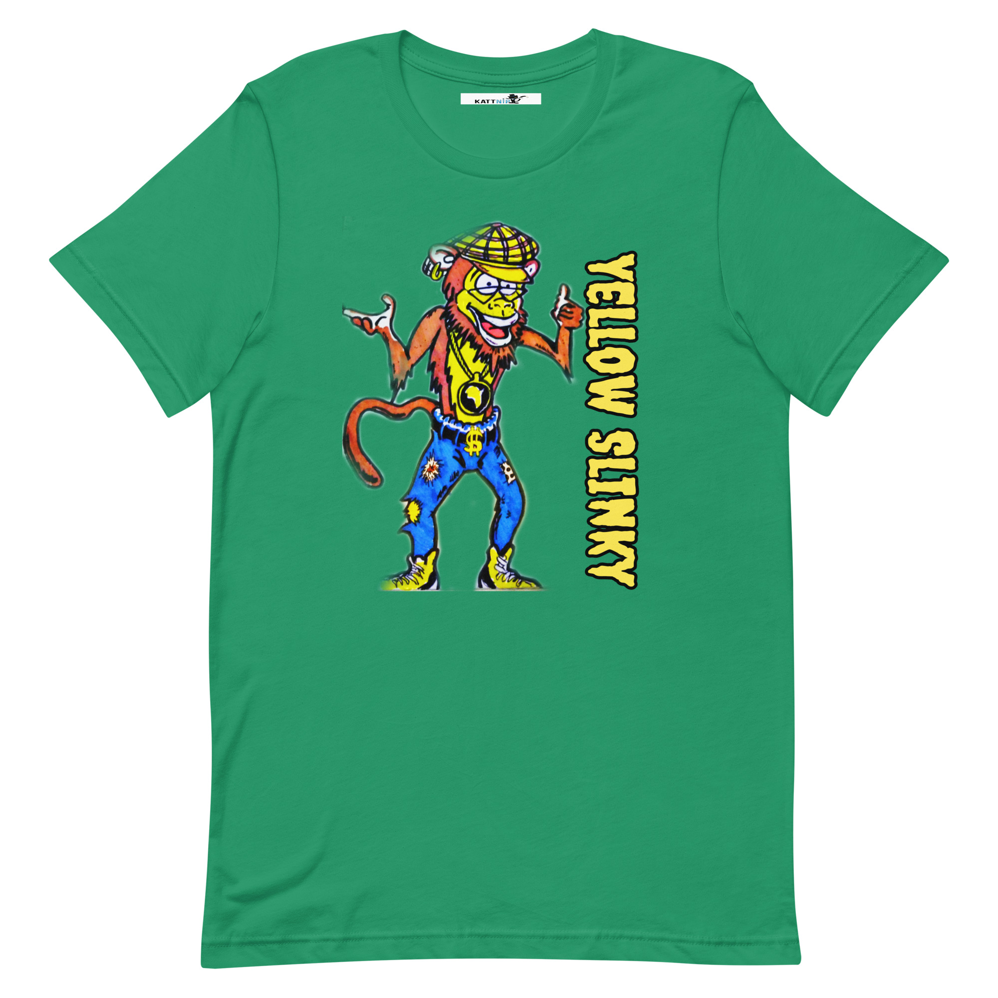 Yellow Slinky Unisex T-shirt - Image 42