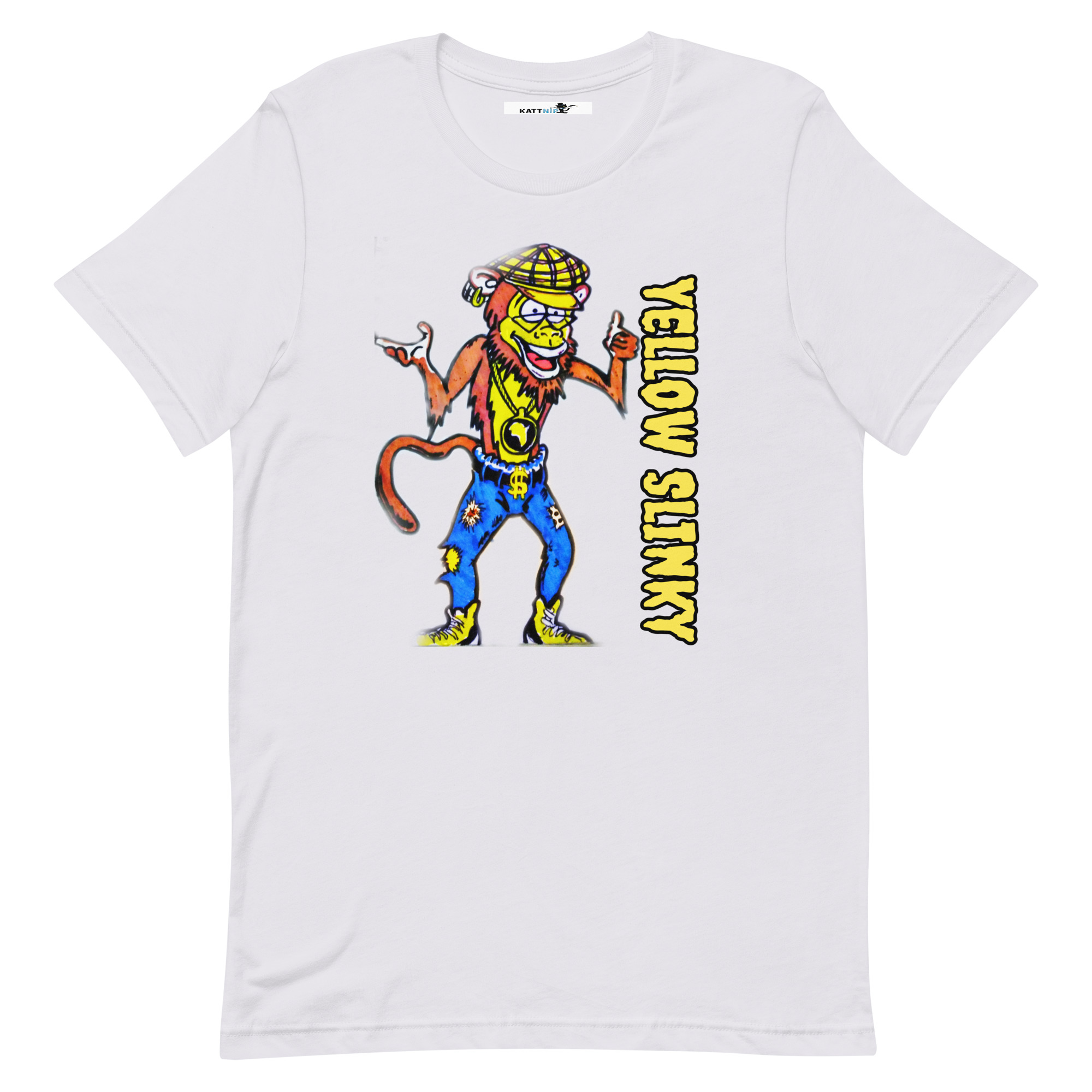 Yellow Slinky Unisex T-shirt - Image 43
