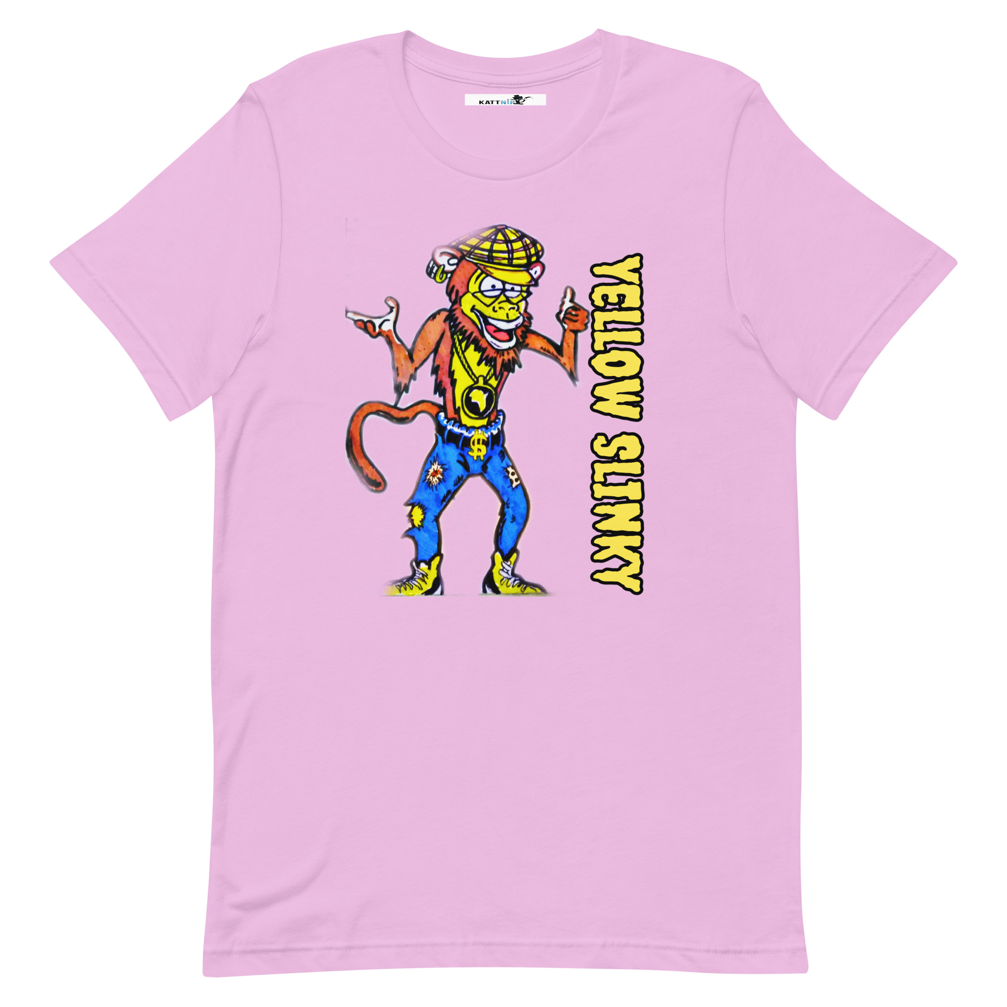 Yellow Slinky Unisex T-shirt - Image 46