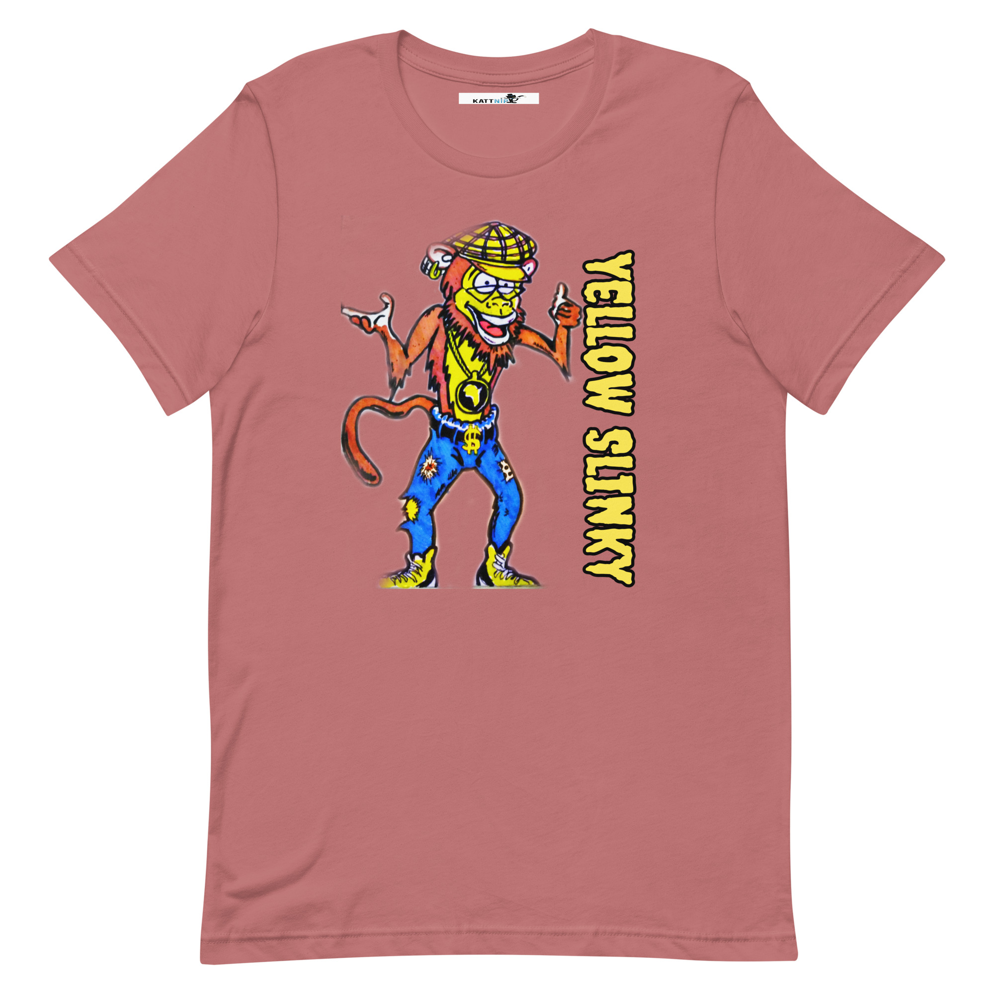 Yellow Slinky Unisex T-shirt - Image 48