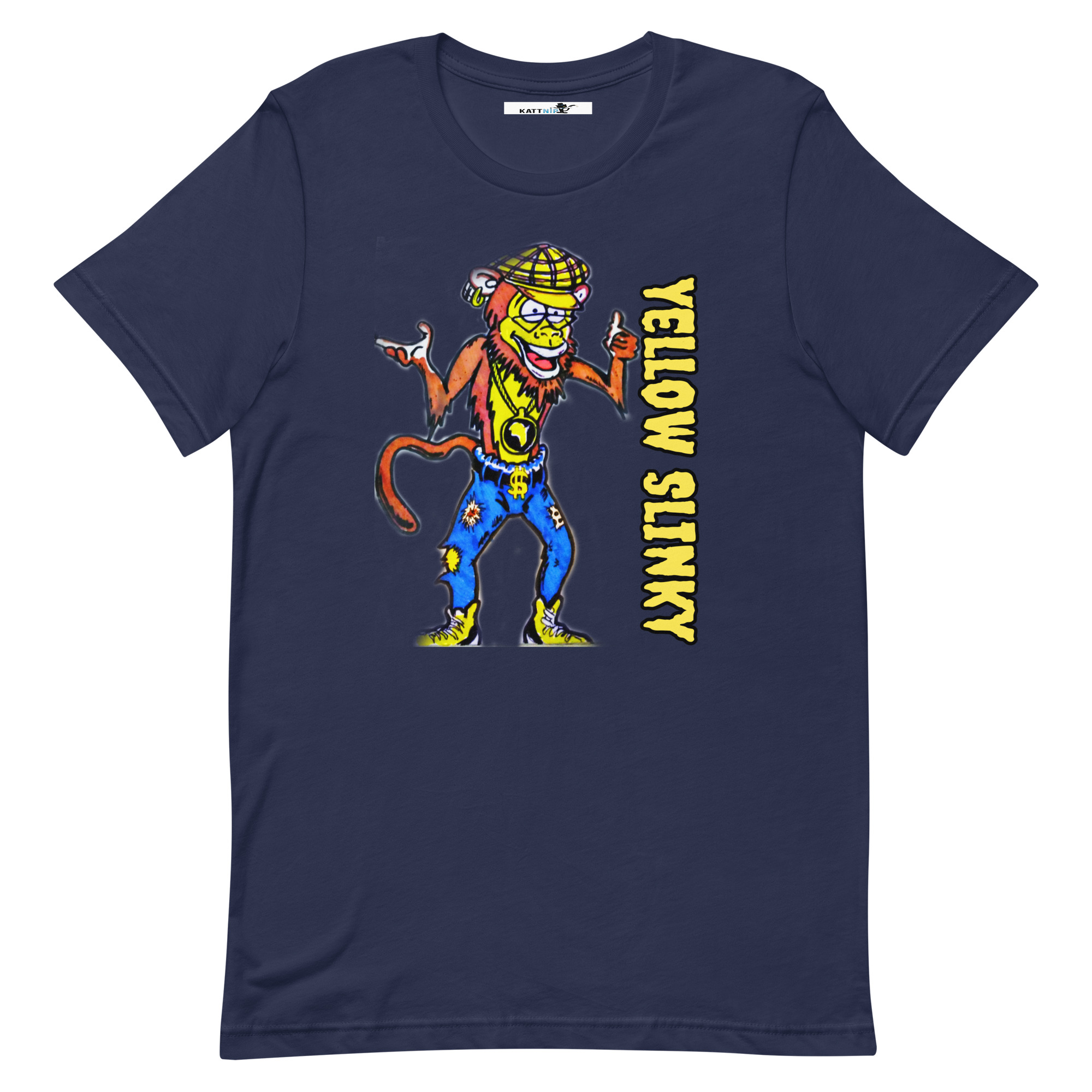 Yellow Slinky Unisex T-shirt - Image 52