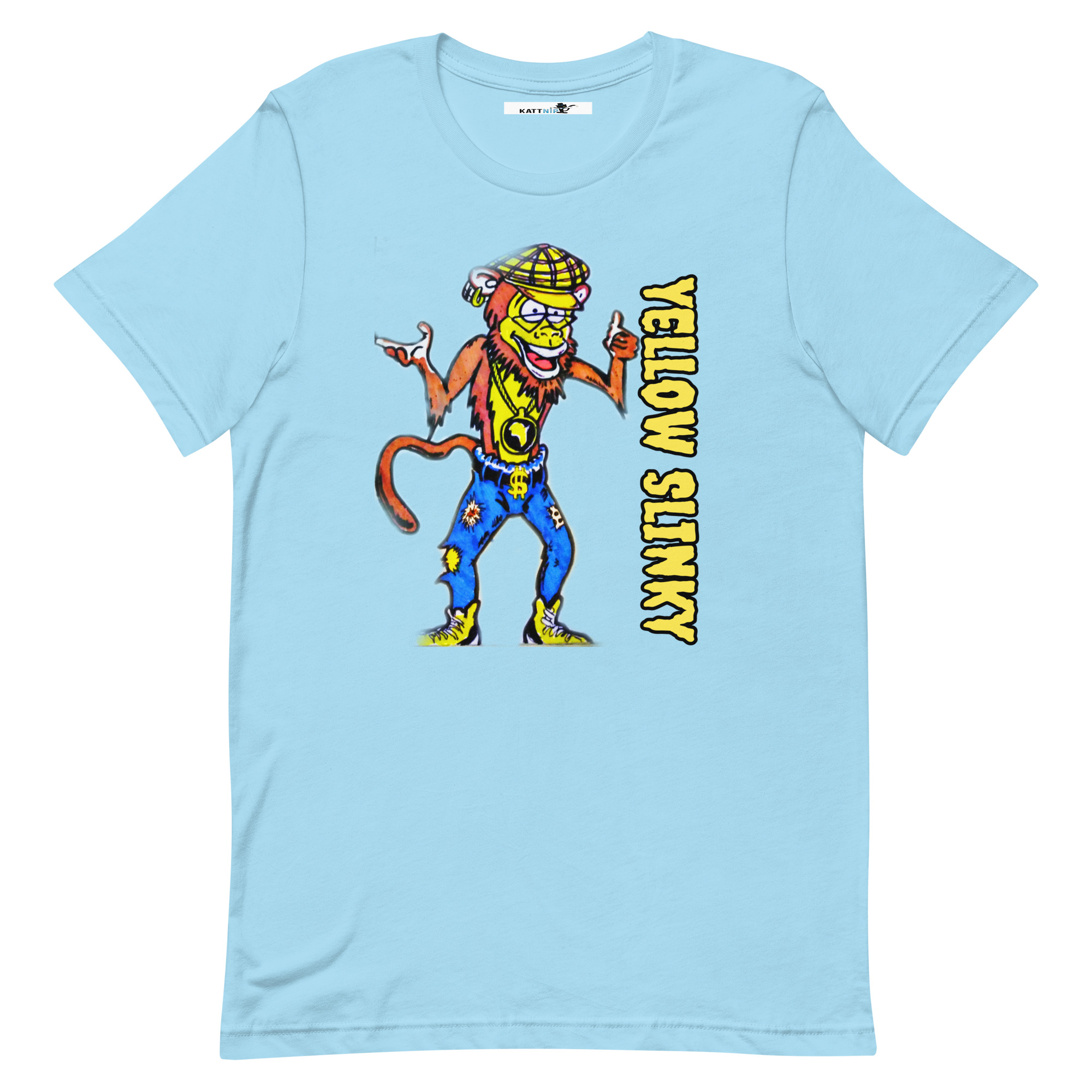 Yellow Slinky Unisex T-shirt - Image 53