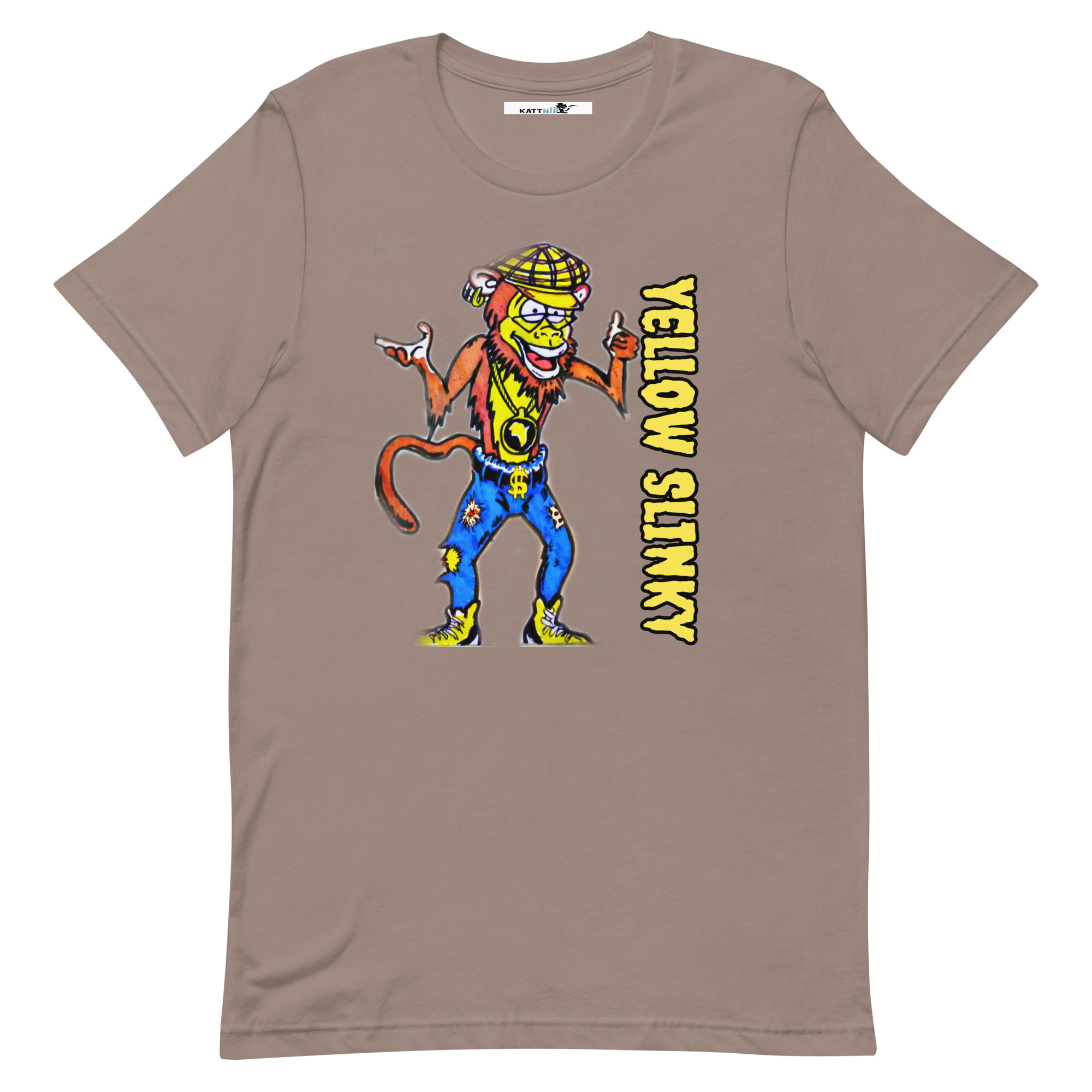 Yellow Slinky Unisex T-shirt - Image 57