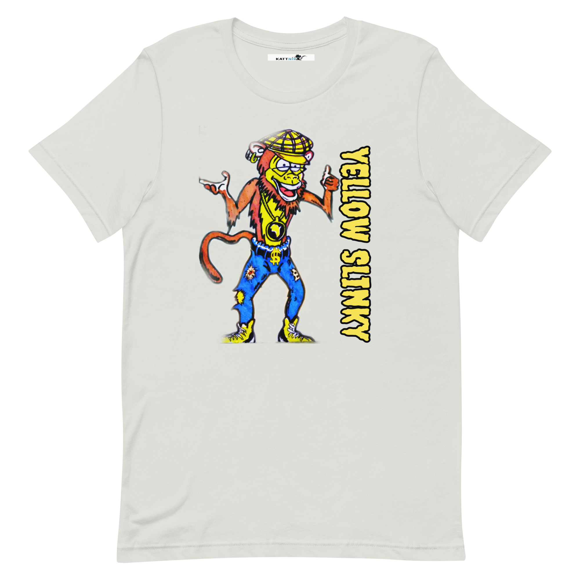 Yellow Slinky Unisex T-shirt - Image 63