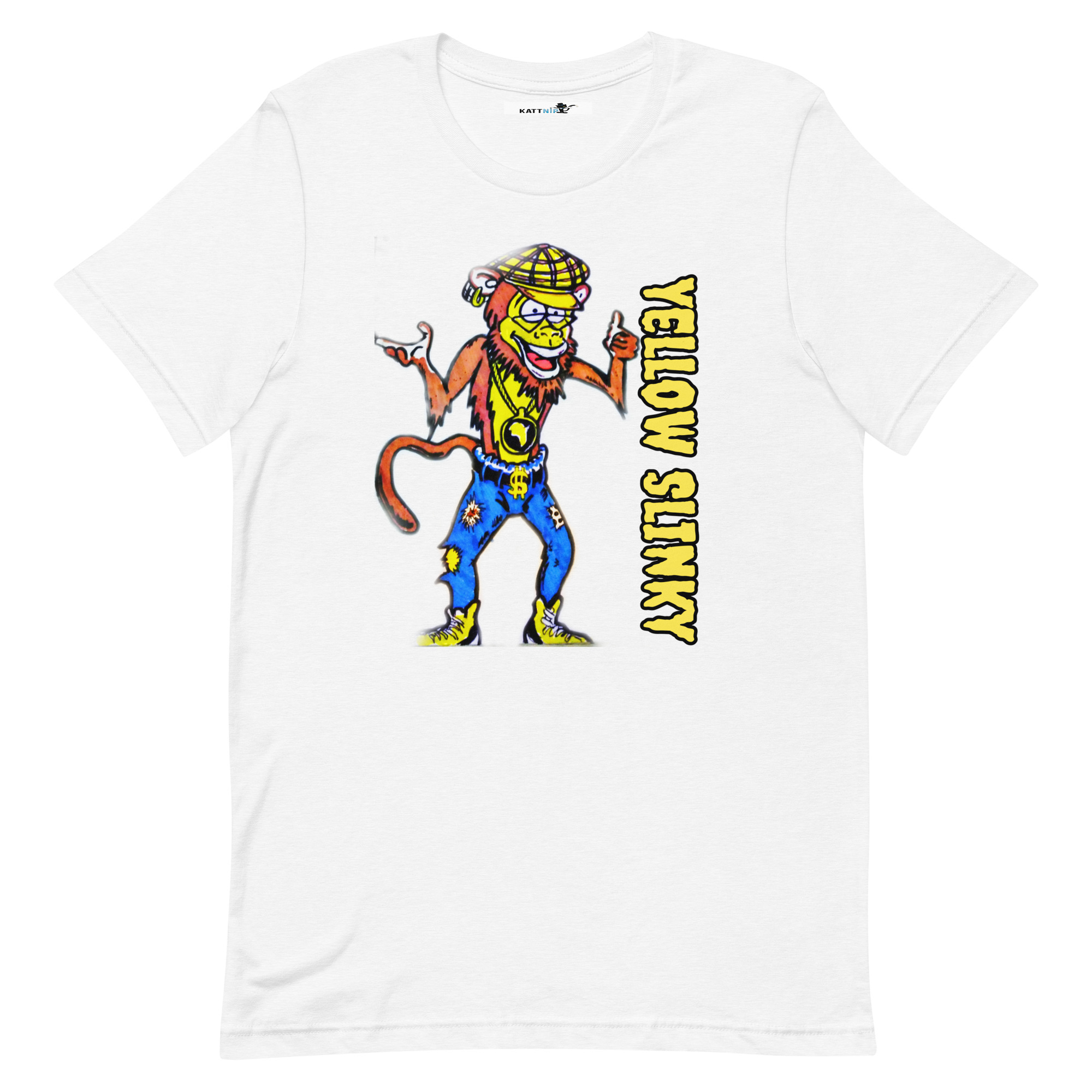 Yellow Slinky Unisex T-shirt - Image 97