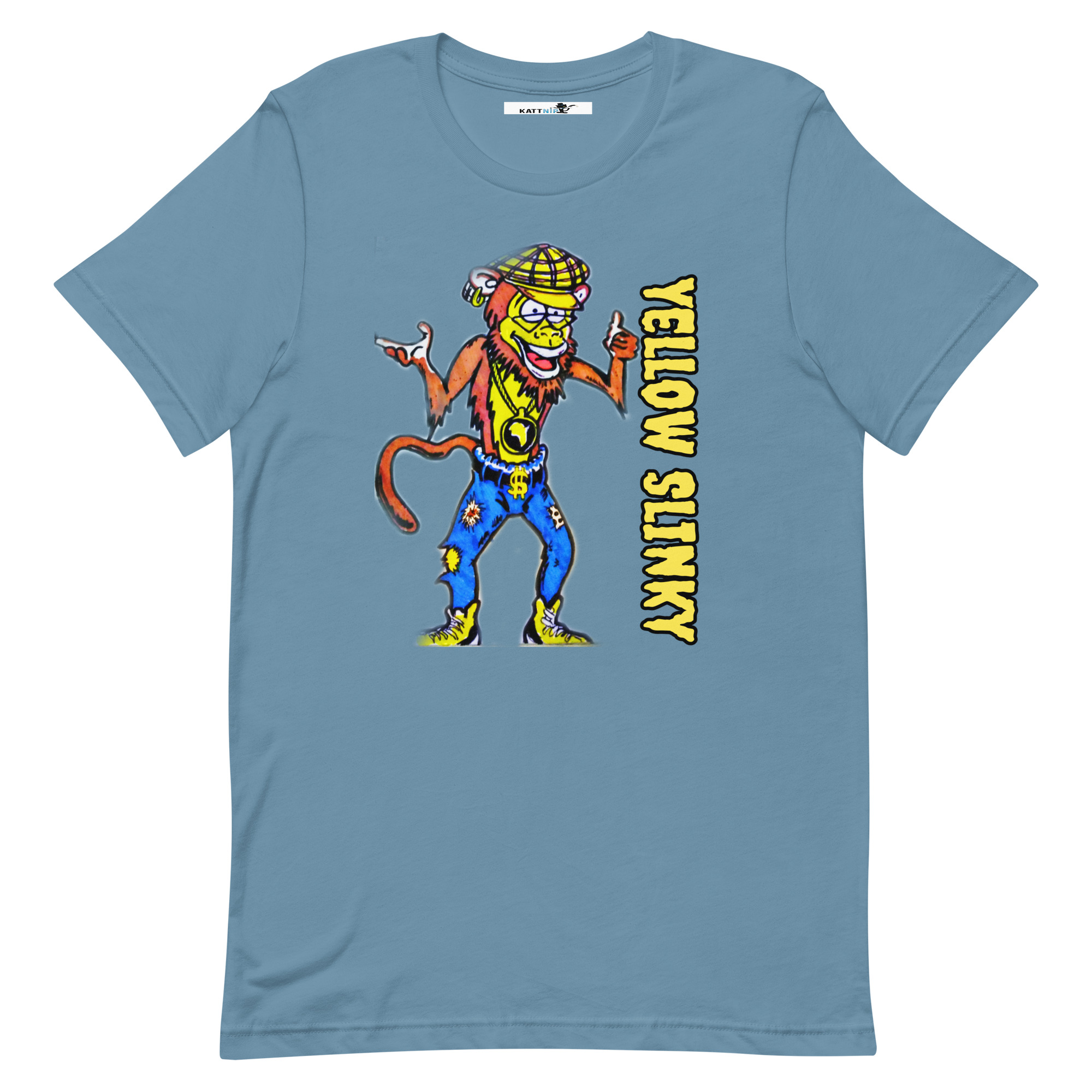 Yellow Slinky Unisex T-shirt - Image 65