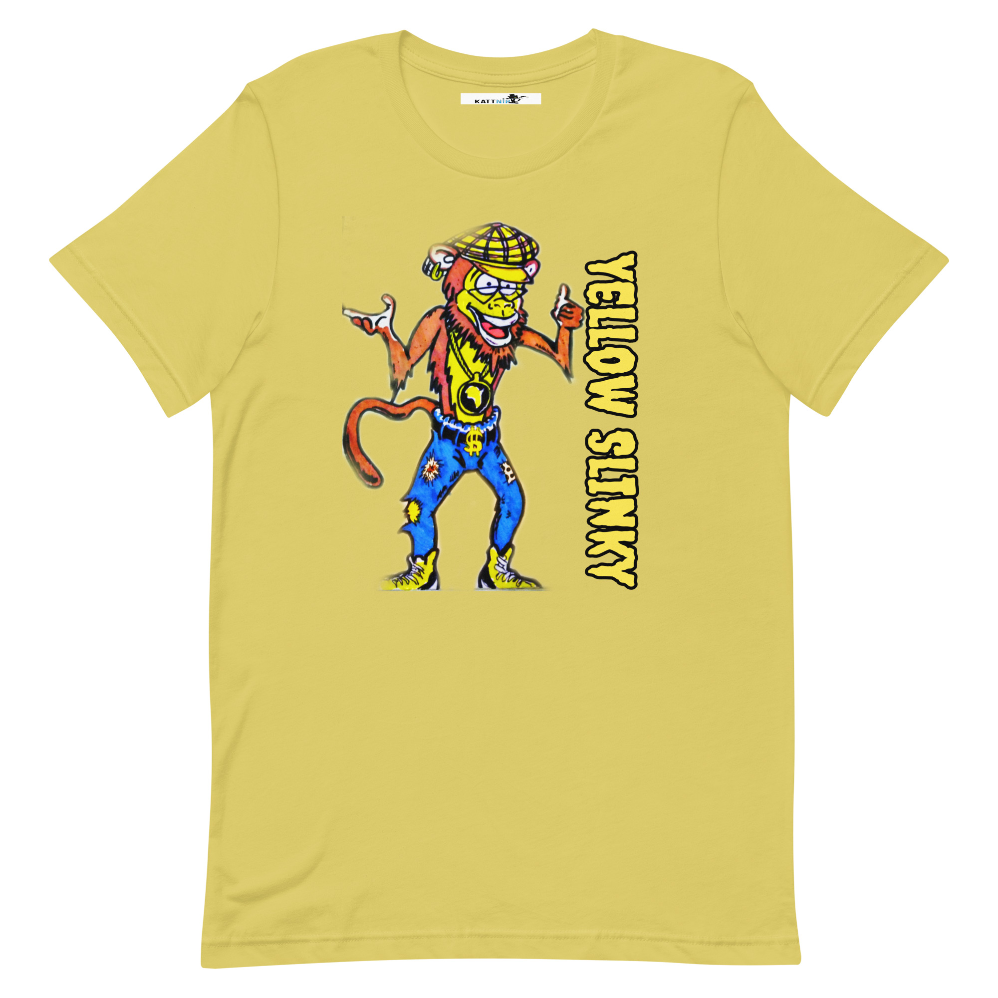 Yellow Slinky Unisex T-shirt - Image 66