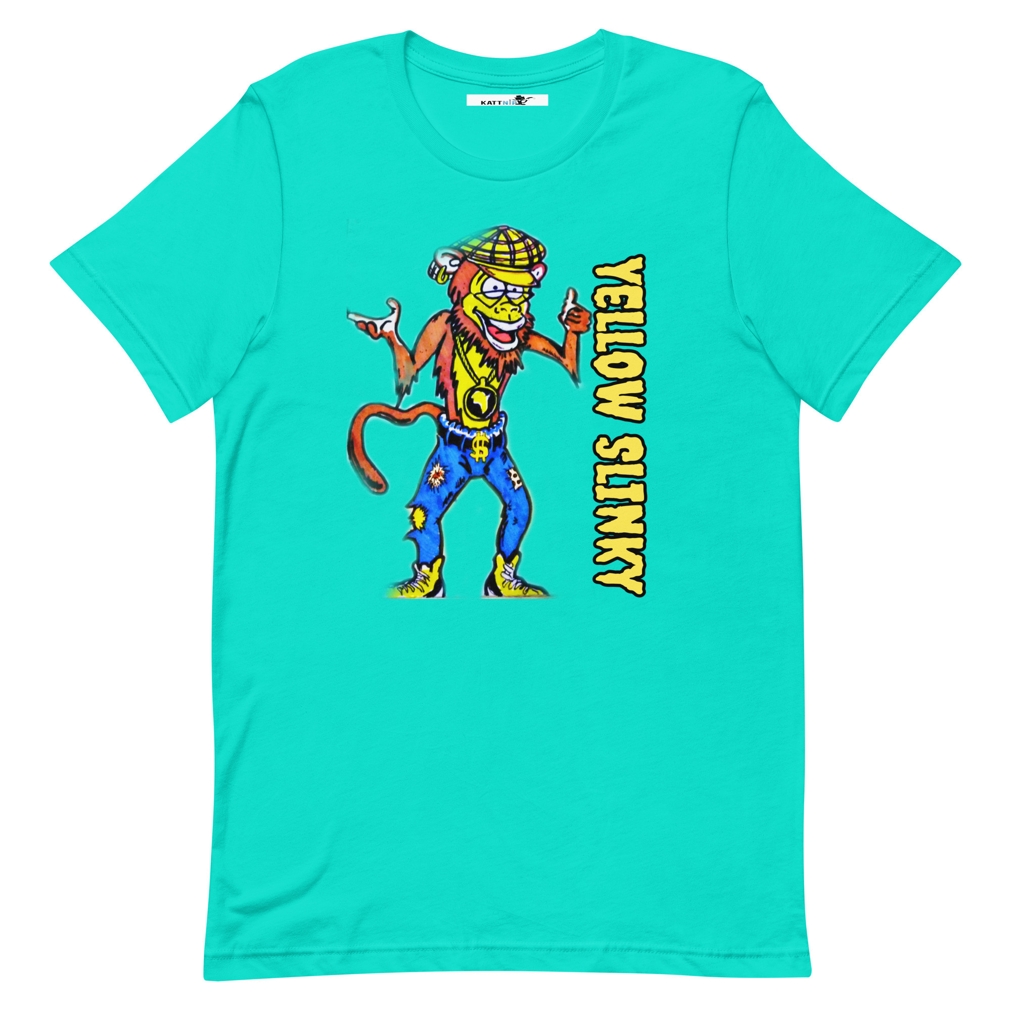 Yellow Slinky Unisex T-shirt - Image 88