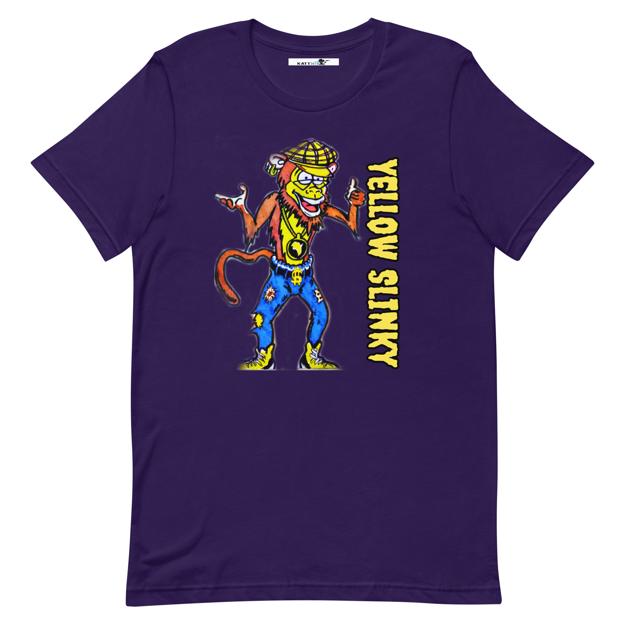 Yellow Slinky Unisex T-shirt - Image 76