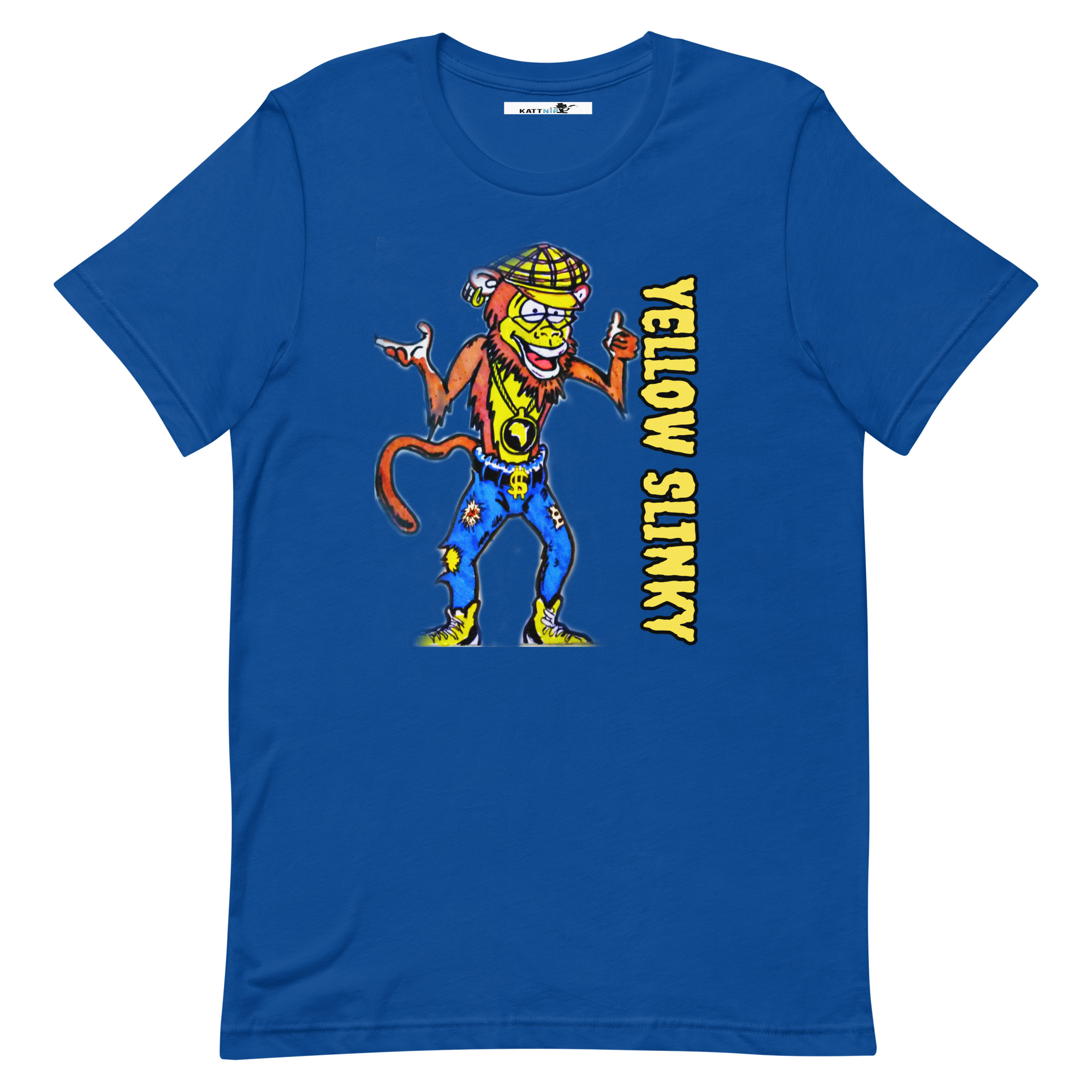 Yellow Slinky Unisex T-shirt - Image 69