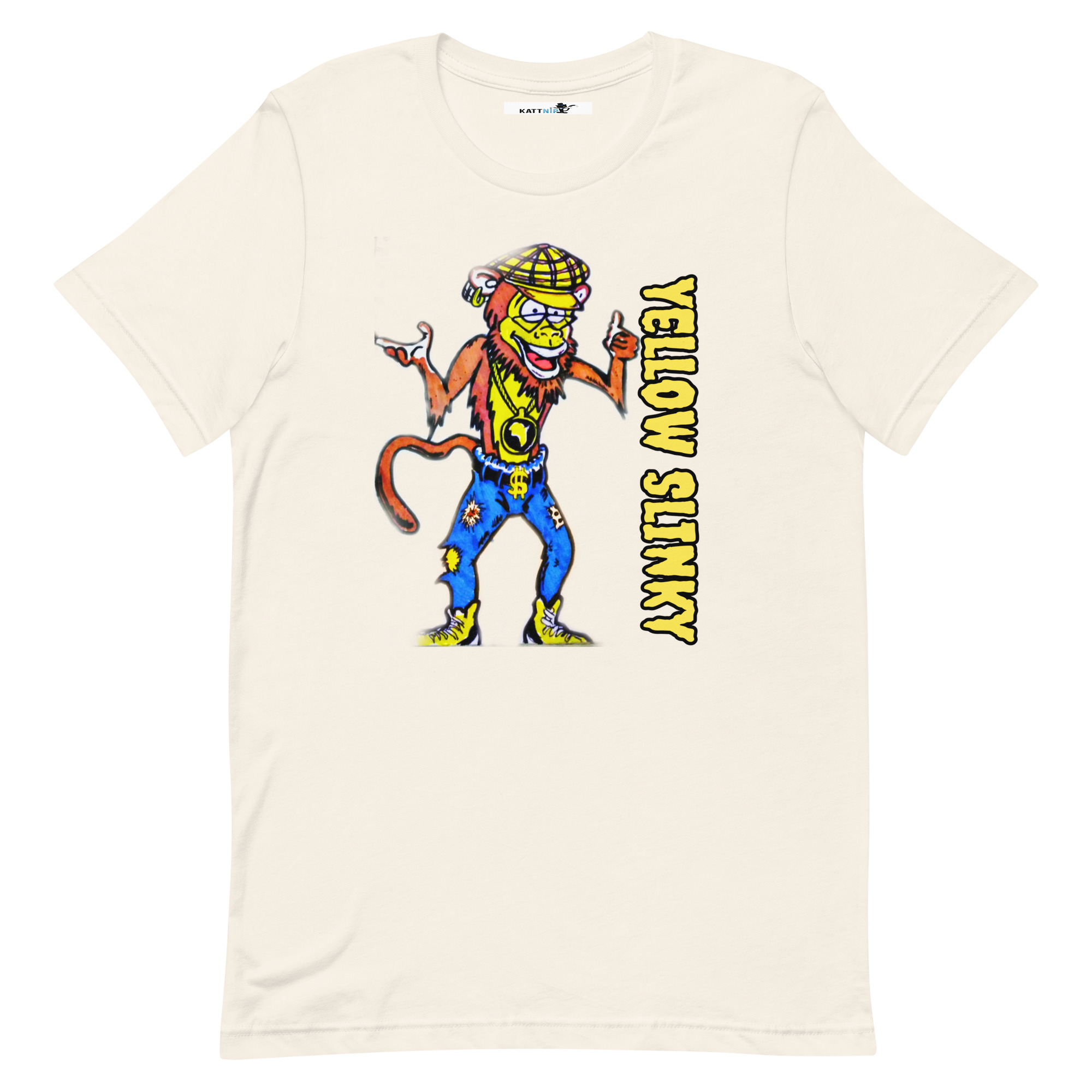 Yellow Slinky Unisex T-shirt - Image 70